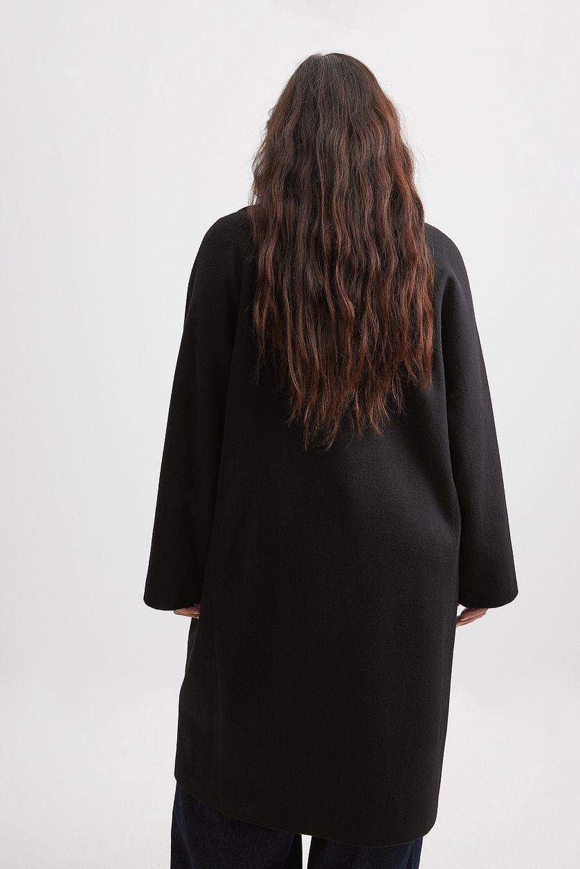 Wool Blend Oversized Coat Product Image