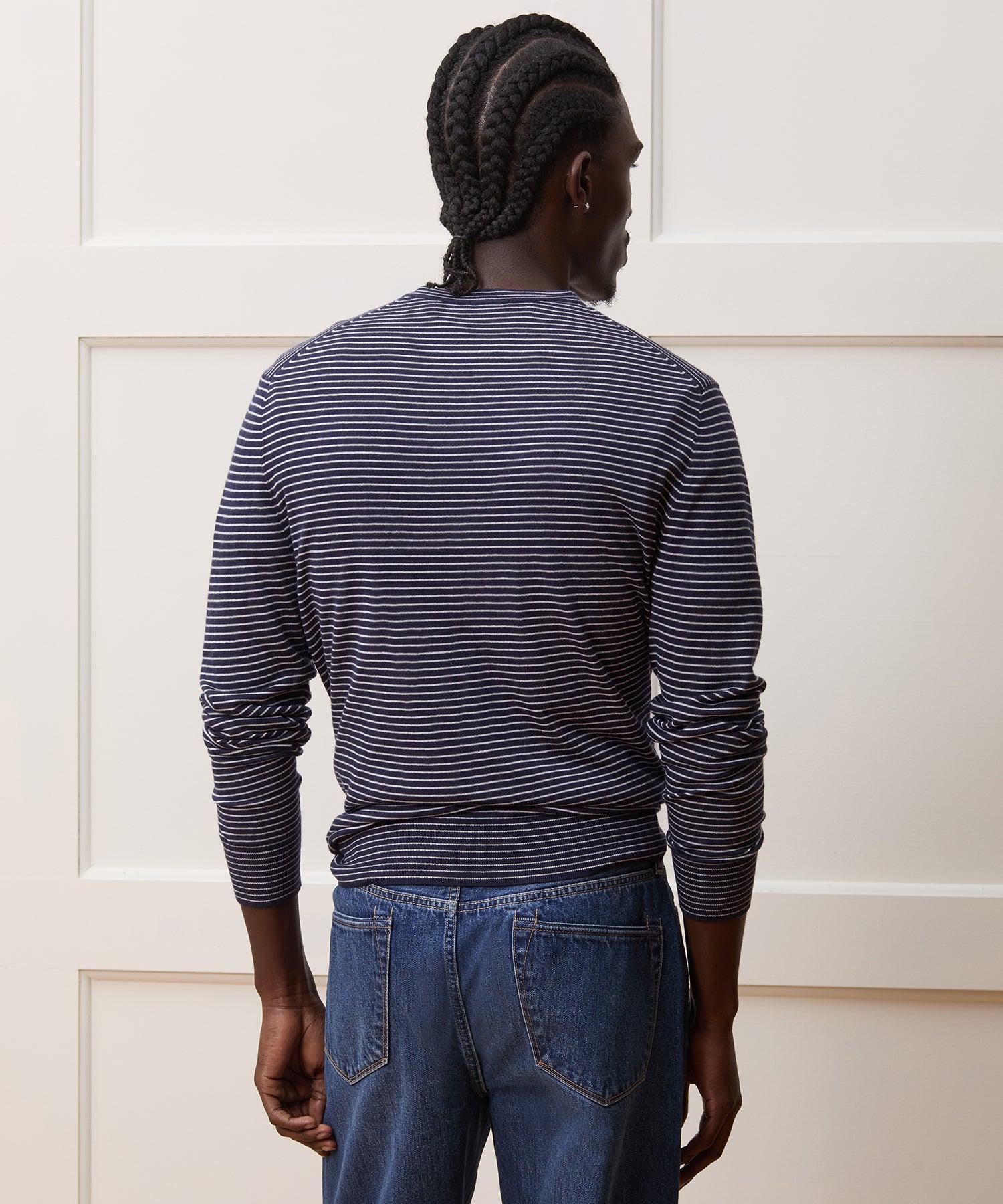 Silk-Cashmere Crewneck Sweater Product Image