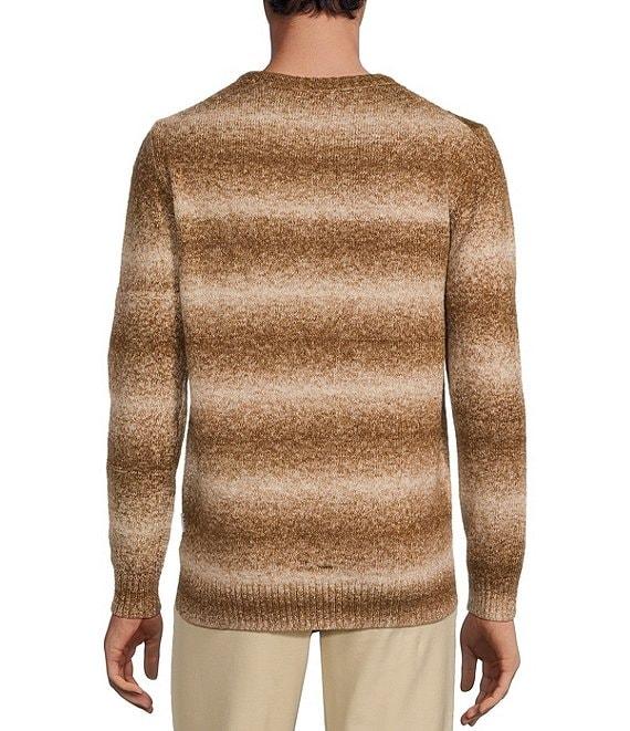 Rowm Long Sleeve Space Dye Crewneck Sweater Product Image