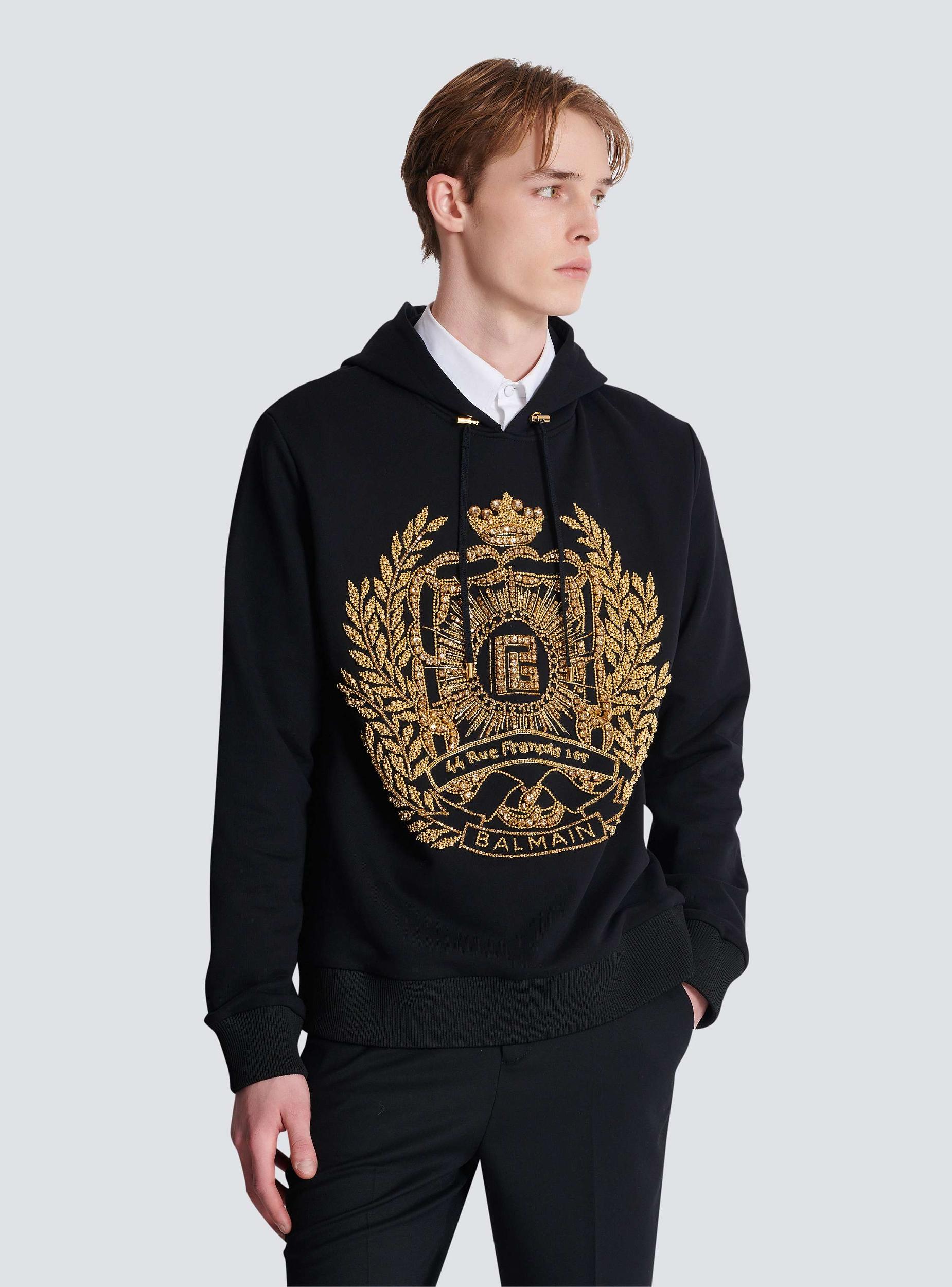 Balmain Écusson embroidered hoodie Product Image