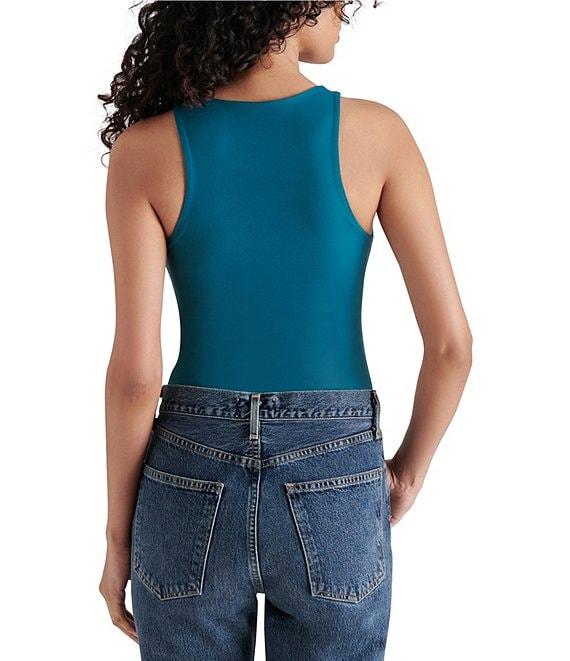 Steve Madden Nico Knit Crew Neck Sleeveless Bodysuit Product Image