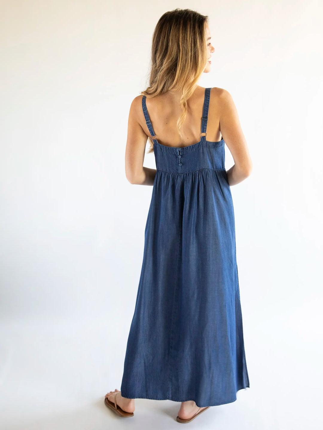 Patti Side Slit Maxi Dress Product Image