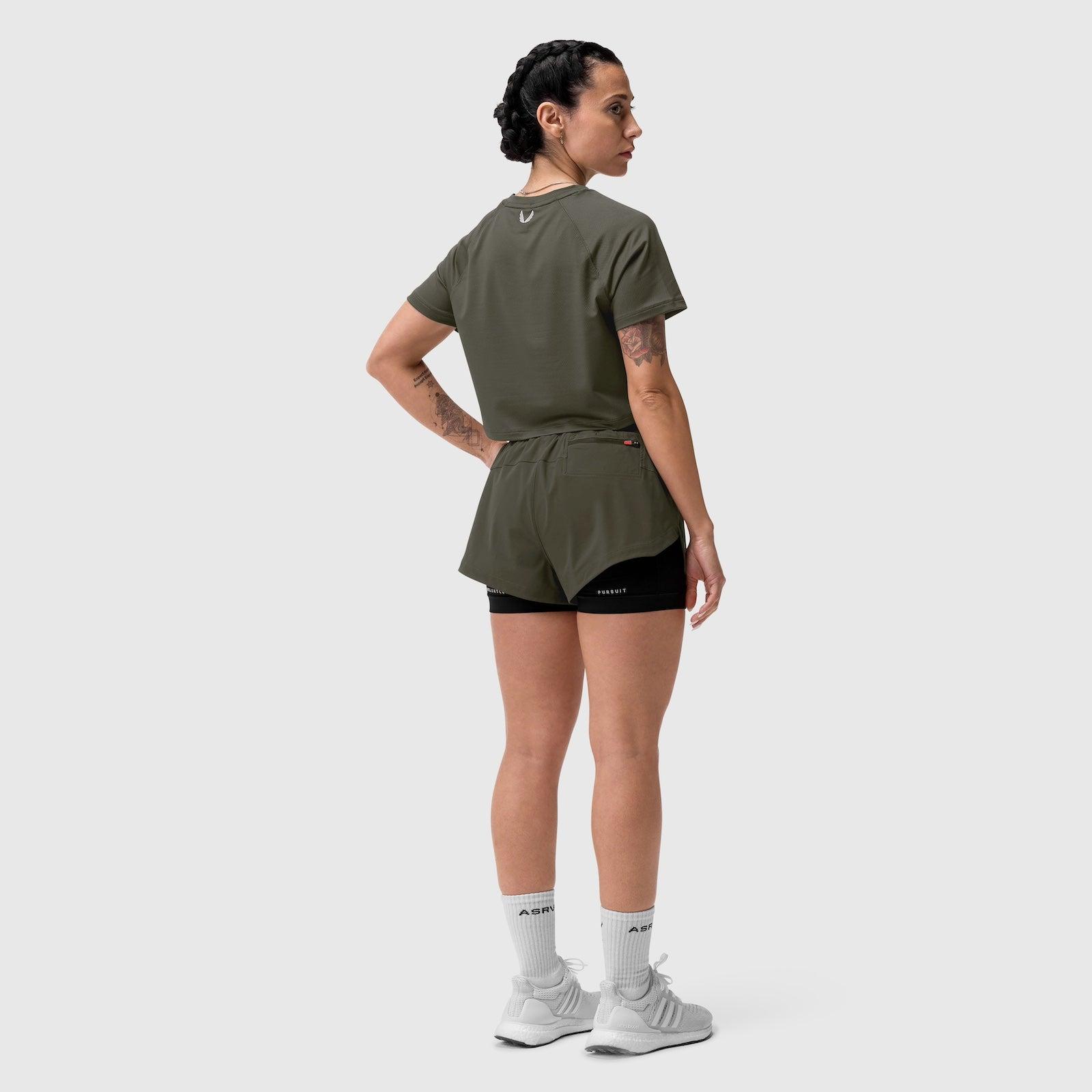 W025. Tetra-Lite® Liner Short - Olive Product Image