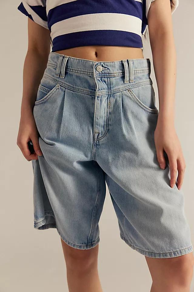 We The Free Interstate Slouchy Denim Shorts Product Image