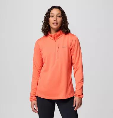 Columbia Womens Essential Hike Grid Fleece Half Zip Jacket- Product Image