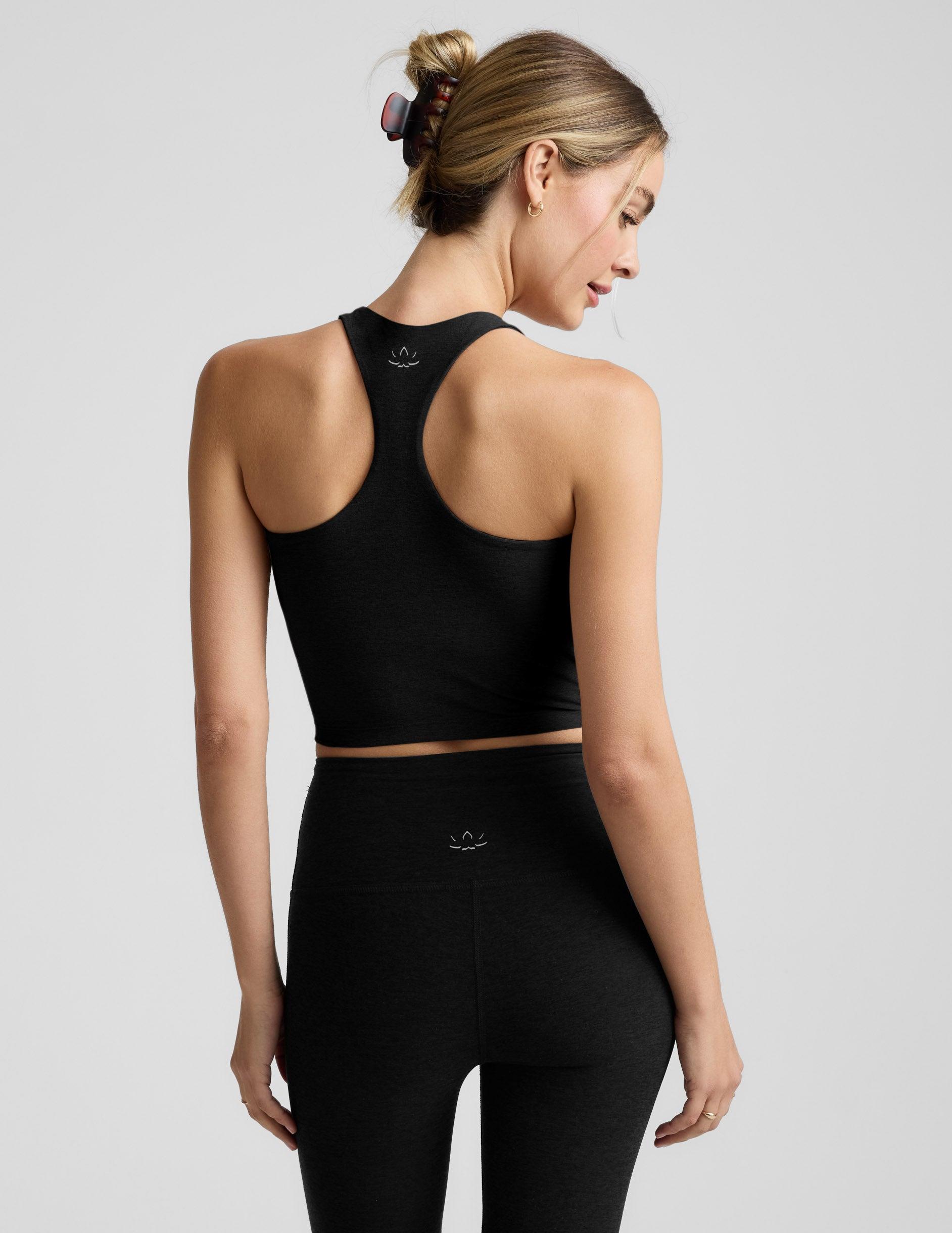 Spacedye™ High Neck Cropped Tank Product Image