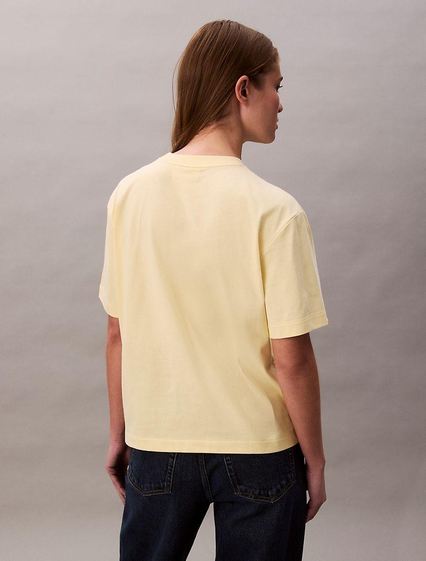 Standard Logo Boxy Fit Crewneck T-Shirt Product Image