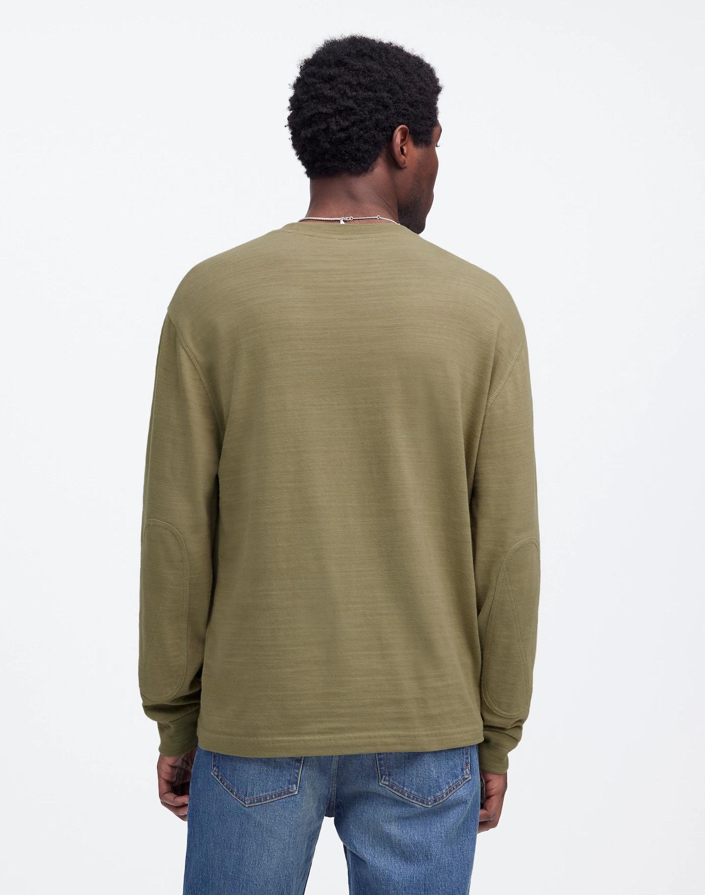 Heavyweight Slub Cotton Long-Sleeve Tee Product Image