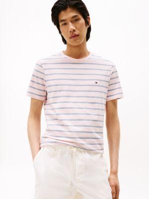 Stripe Stretch-Cotton Extra Slim T-Shirt Product Image