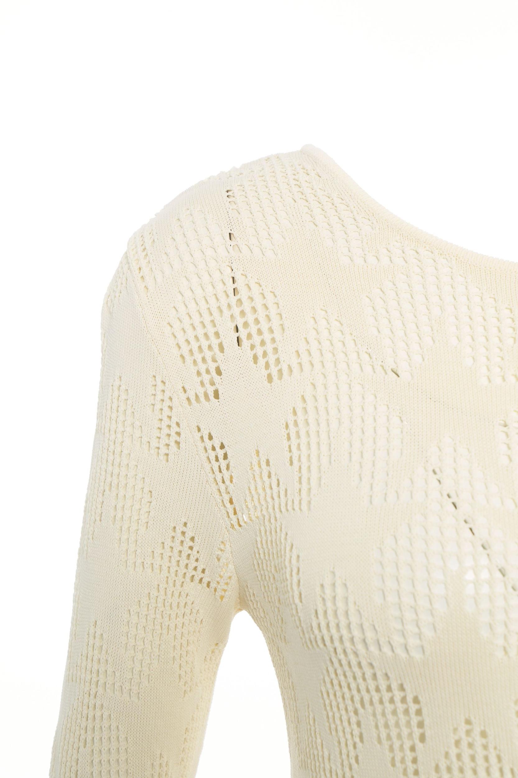 Open knit maxi dress Product Image