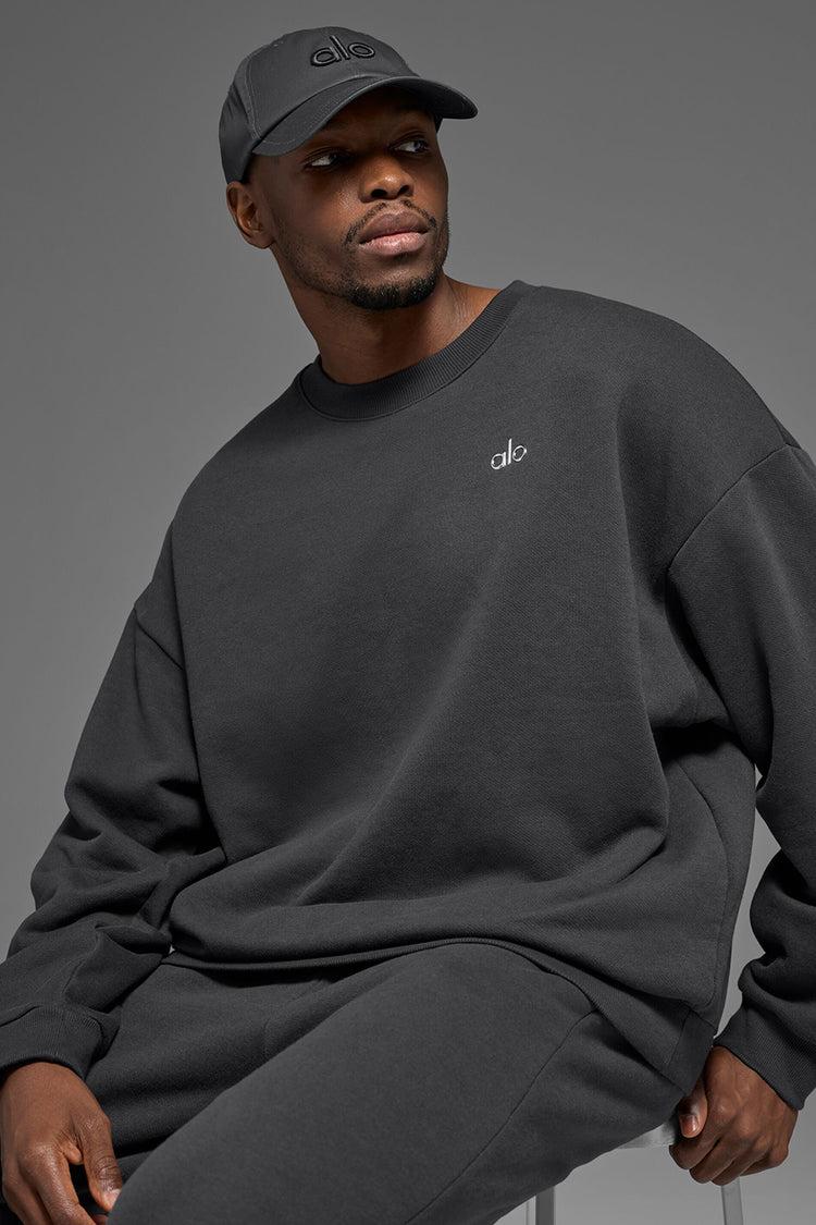 Accolade Crew Neck Pullover - Anthracite Product Image