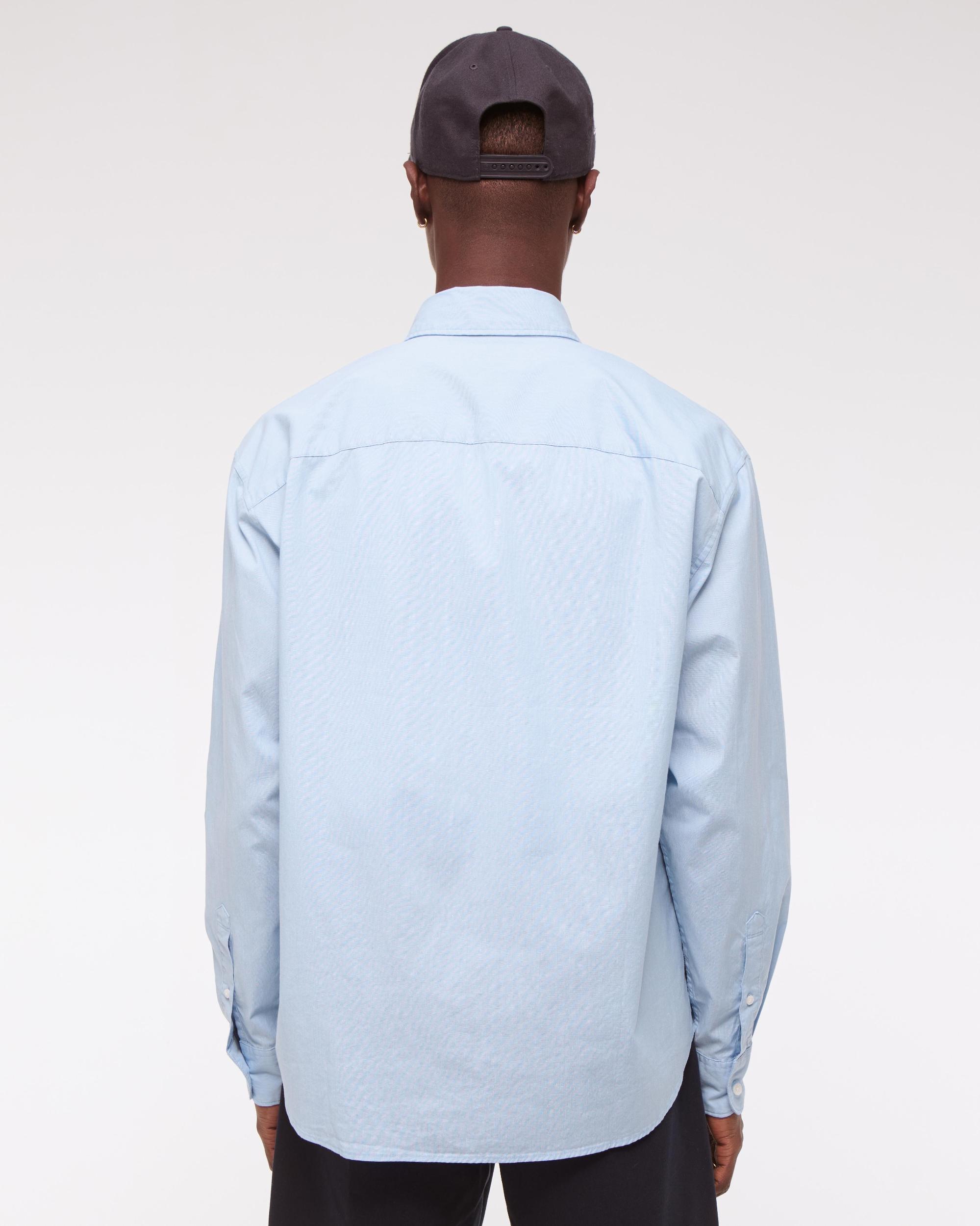 Poplin Button-Up Shirt Product Image