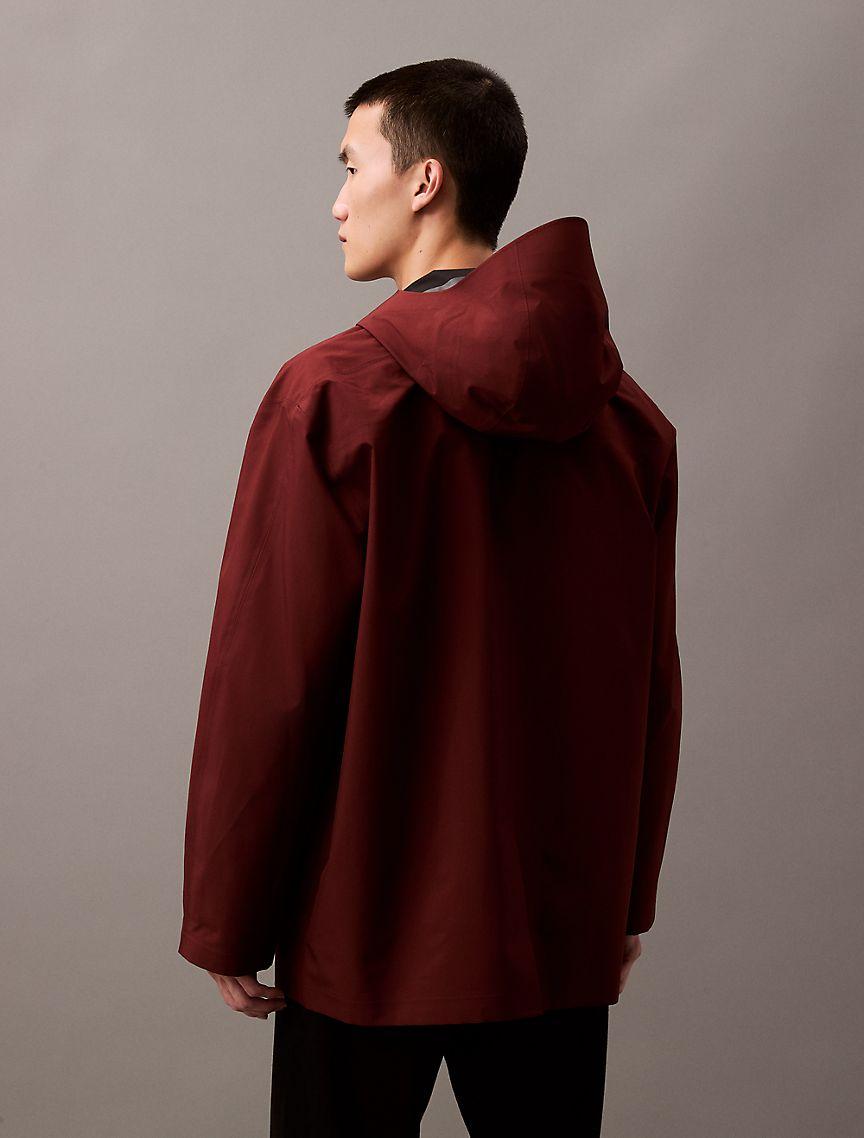 Water Resistant Hooded Rain Jacket Product Image