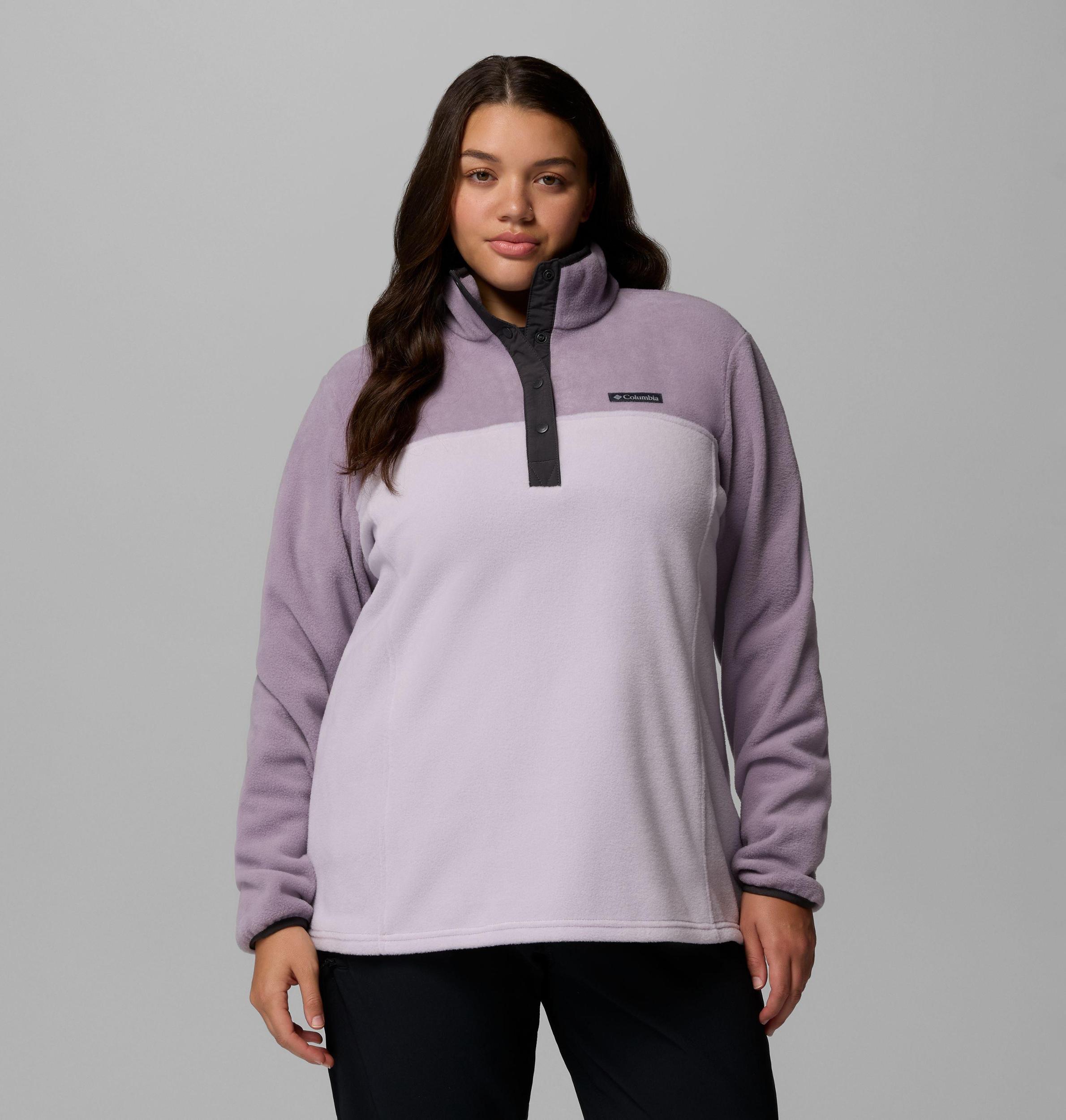 Columbia Womens Benton Springs Half Snap Pullover Fleece II - Plus Size- Product Image
