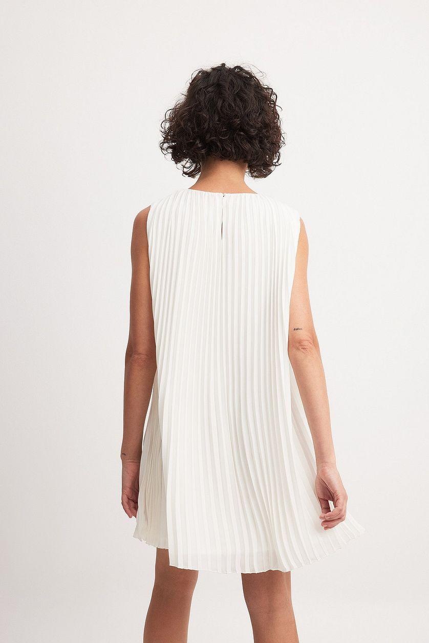 Sleeveless Plisse Mini Dress Product Image