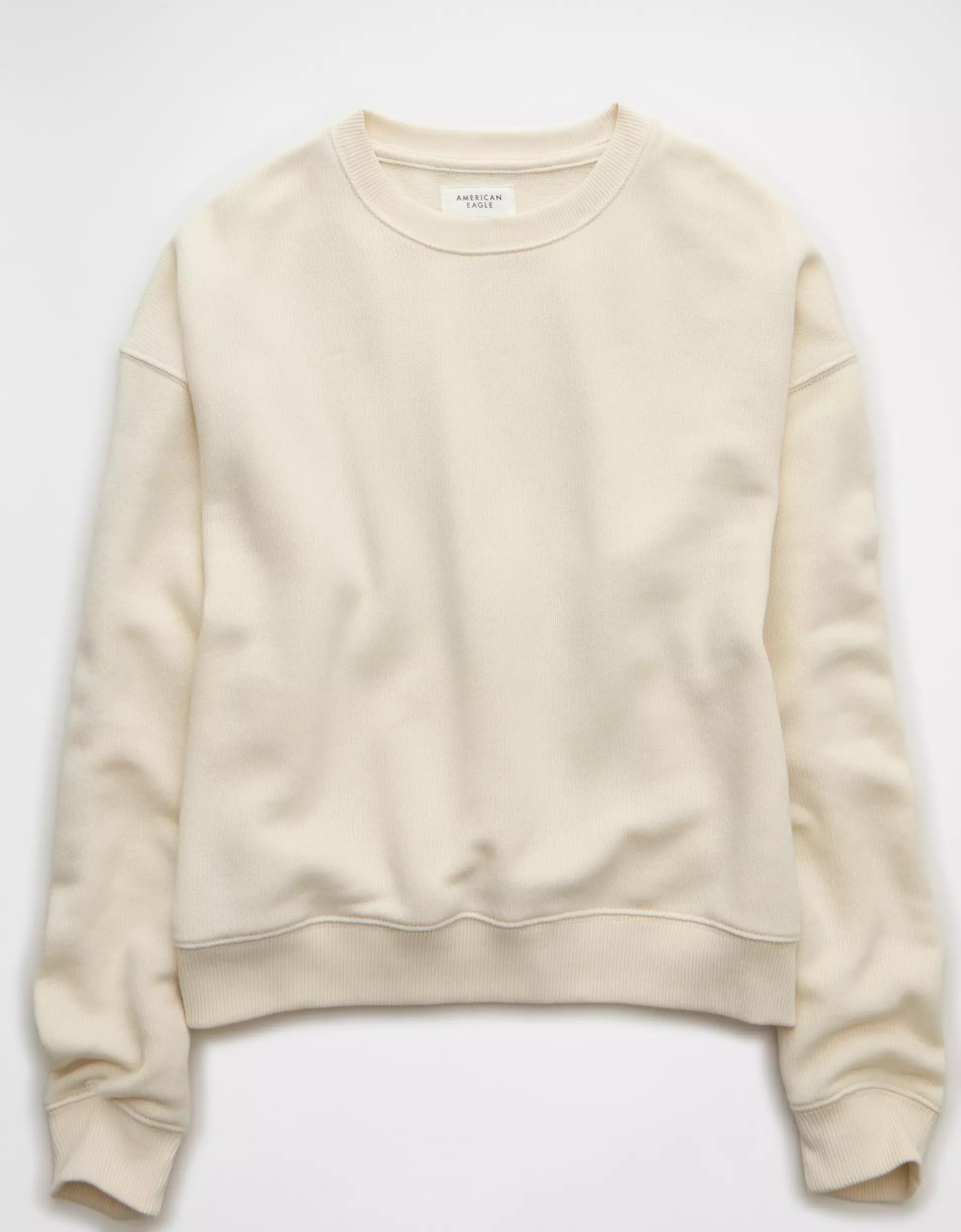 AE Relaxed Crew Neck Sweatshirt Product Image