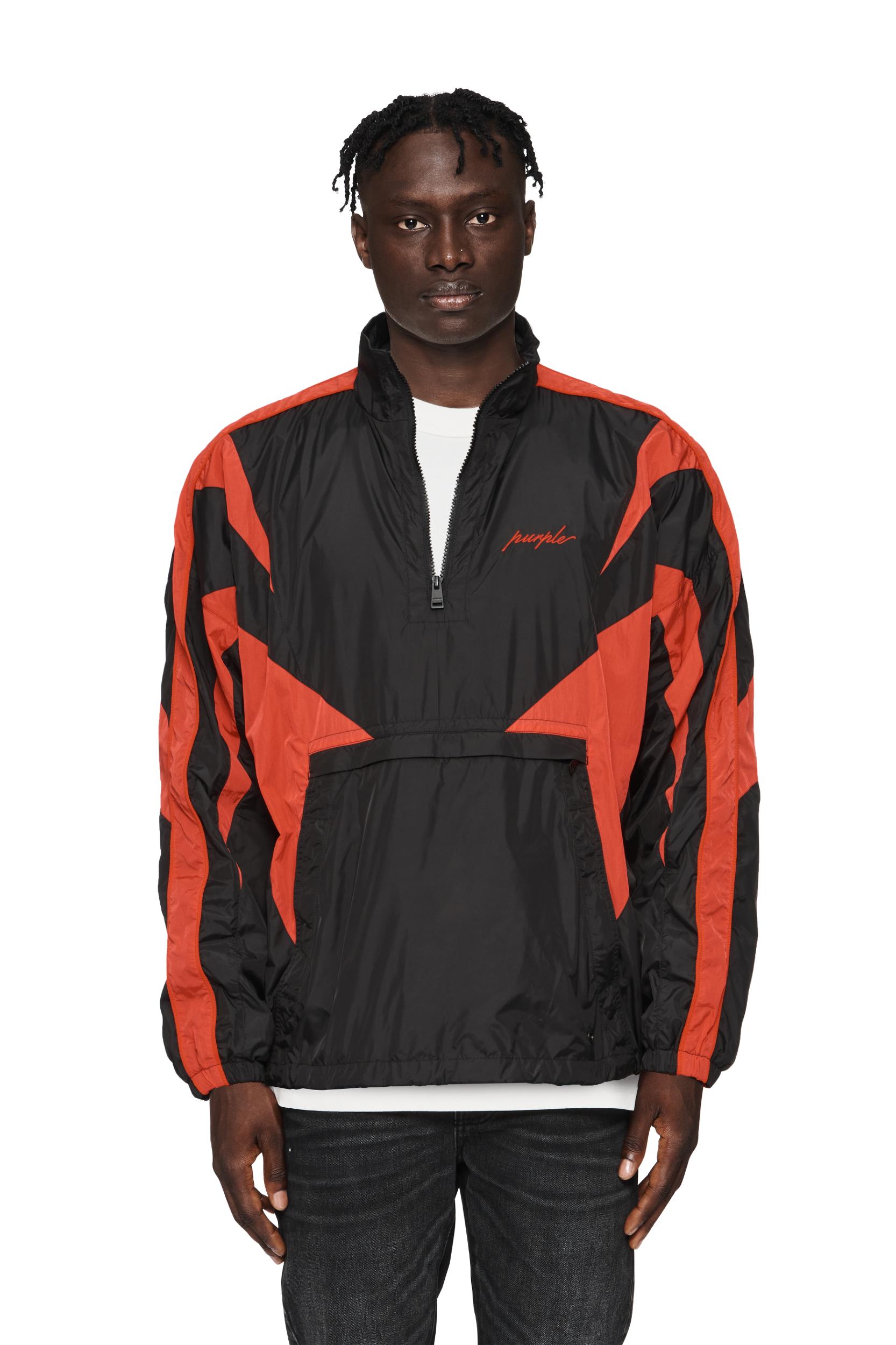 Color Blocked Track Jacket Male Product Image