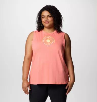 Columbia Women's Ruby Springs Graphic Tank - Plus Size- Product Image