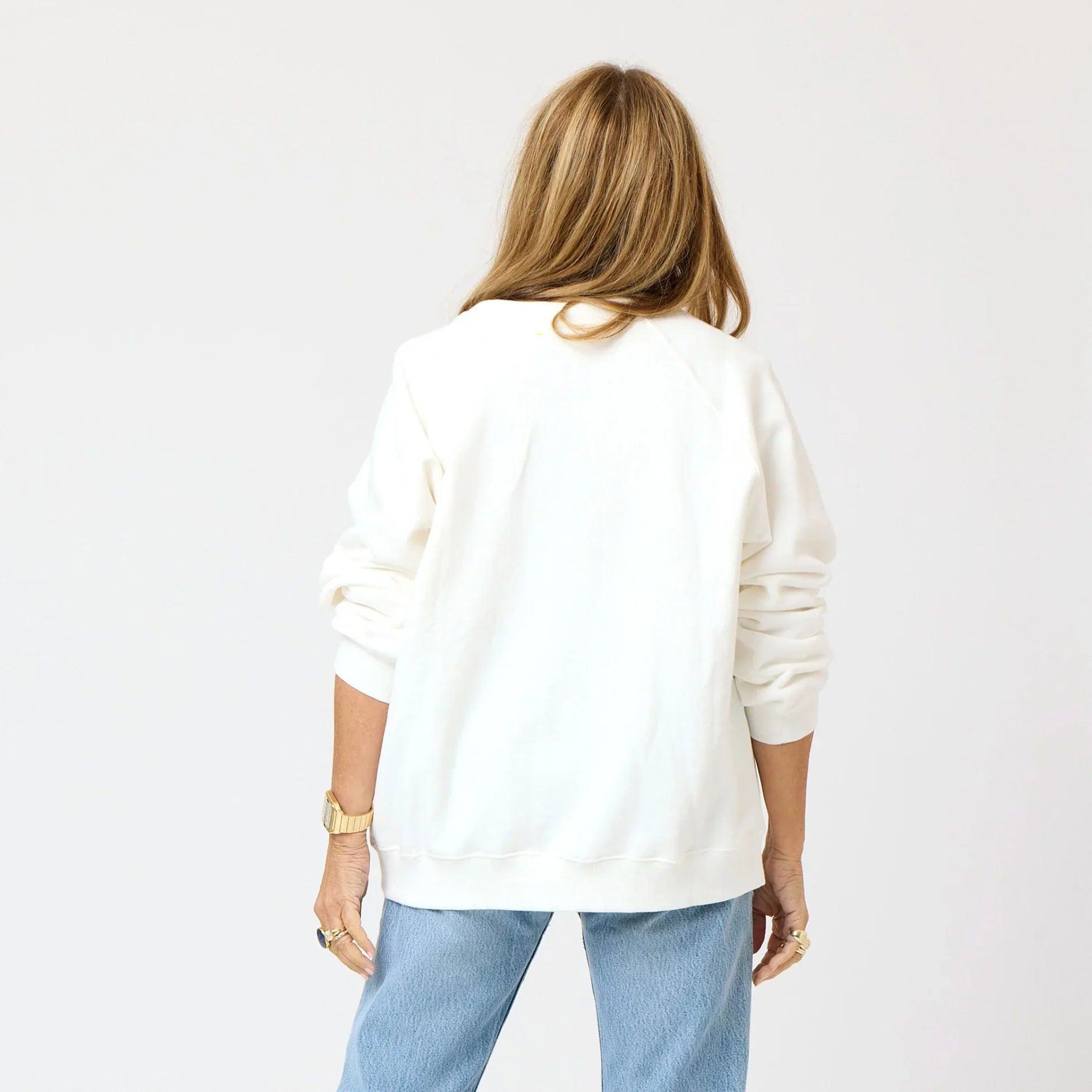 Kerri Rosenthal Benton Imperfect Heart Sweatshirt Product Image