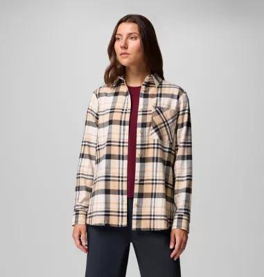 Columbia Women's Calico Basin Flannel Long Sleeve Shirt- Product Image