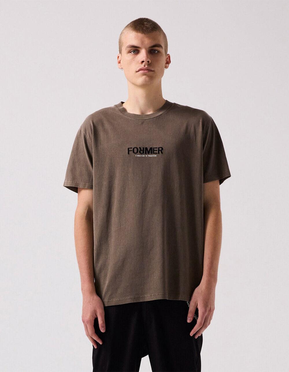 FORMER Legacy Reaction Mens Tee - FADED BROWN Product Image