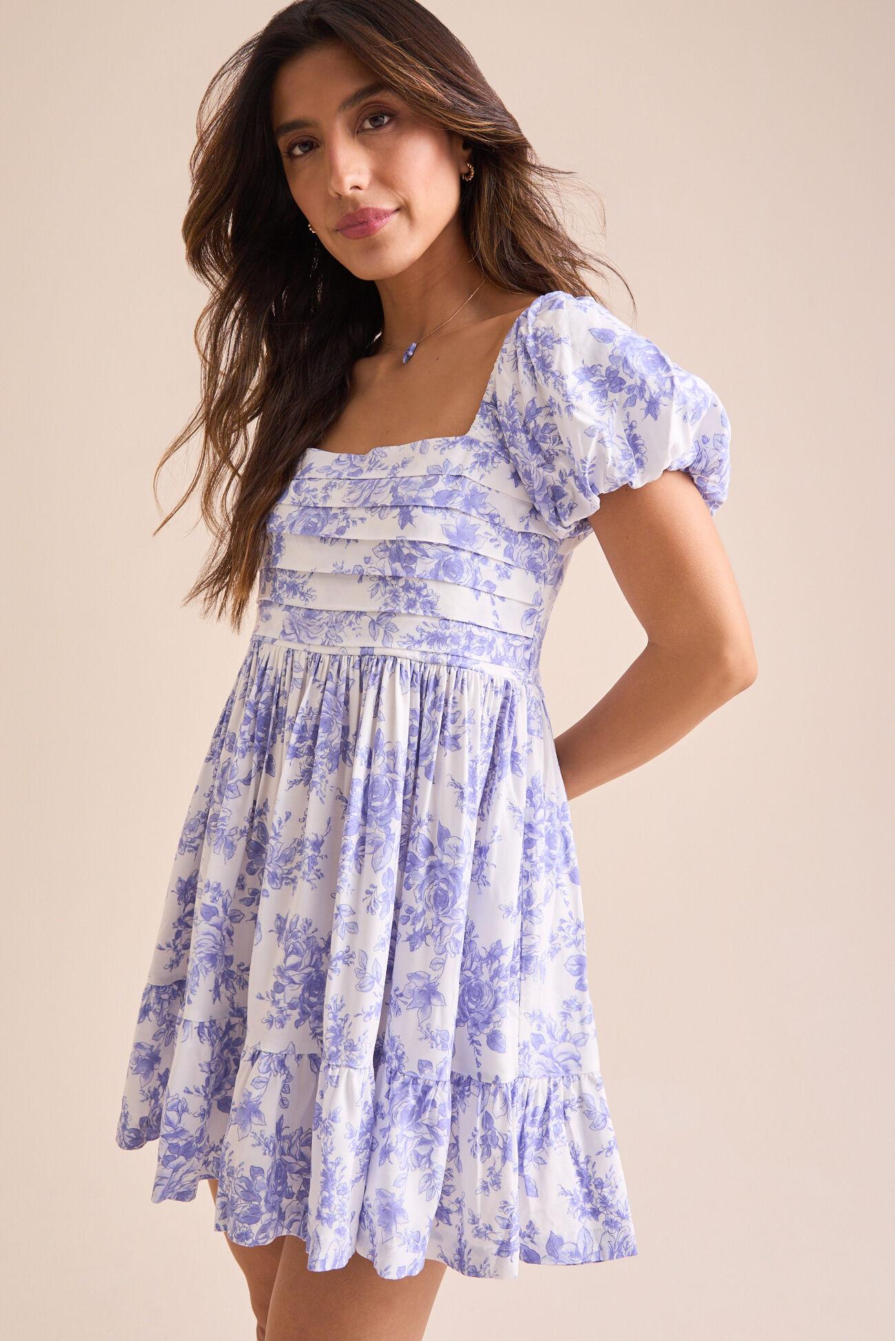Christie Floral Mini Dress Product Image