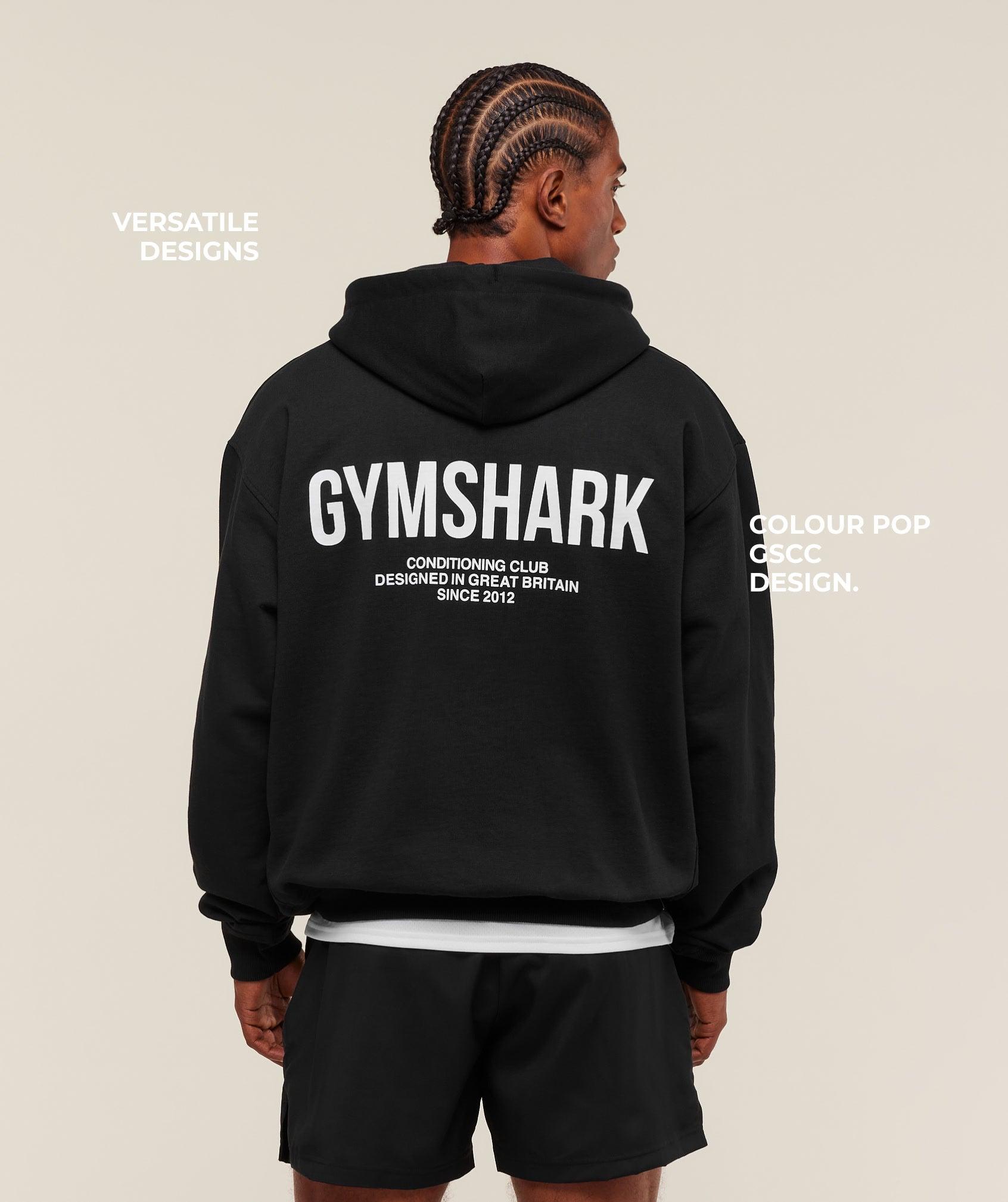 Gymshark Conditioning Club Hoodie - Black Male Product Image