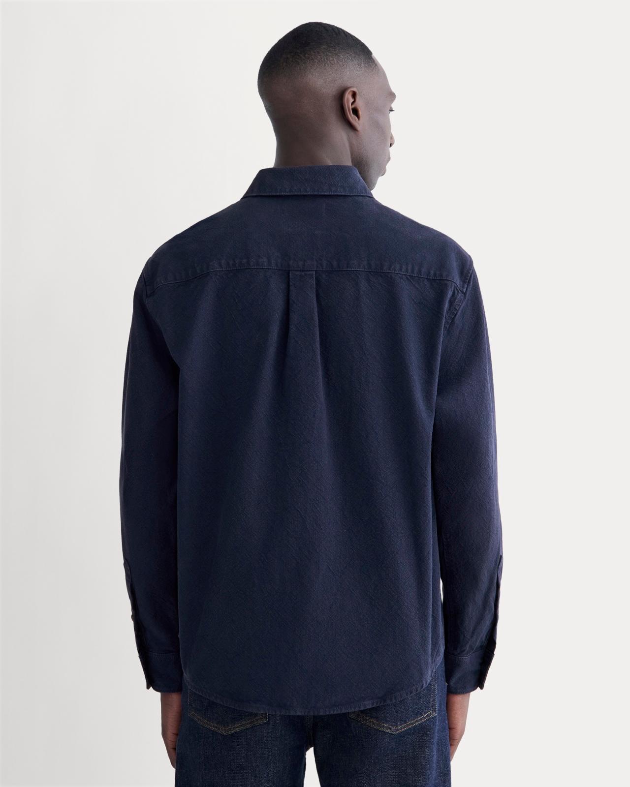 Mens Canvas Organic Cotton Overshirt Sweater by Everlane Product Image