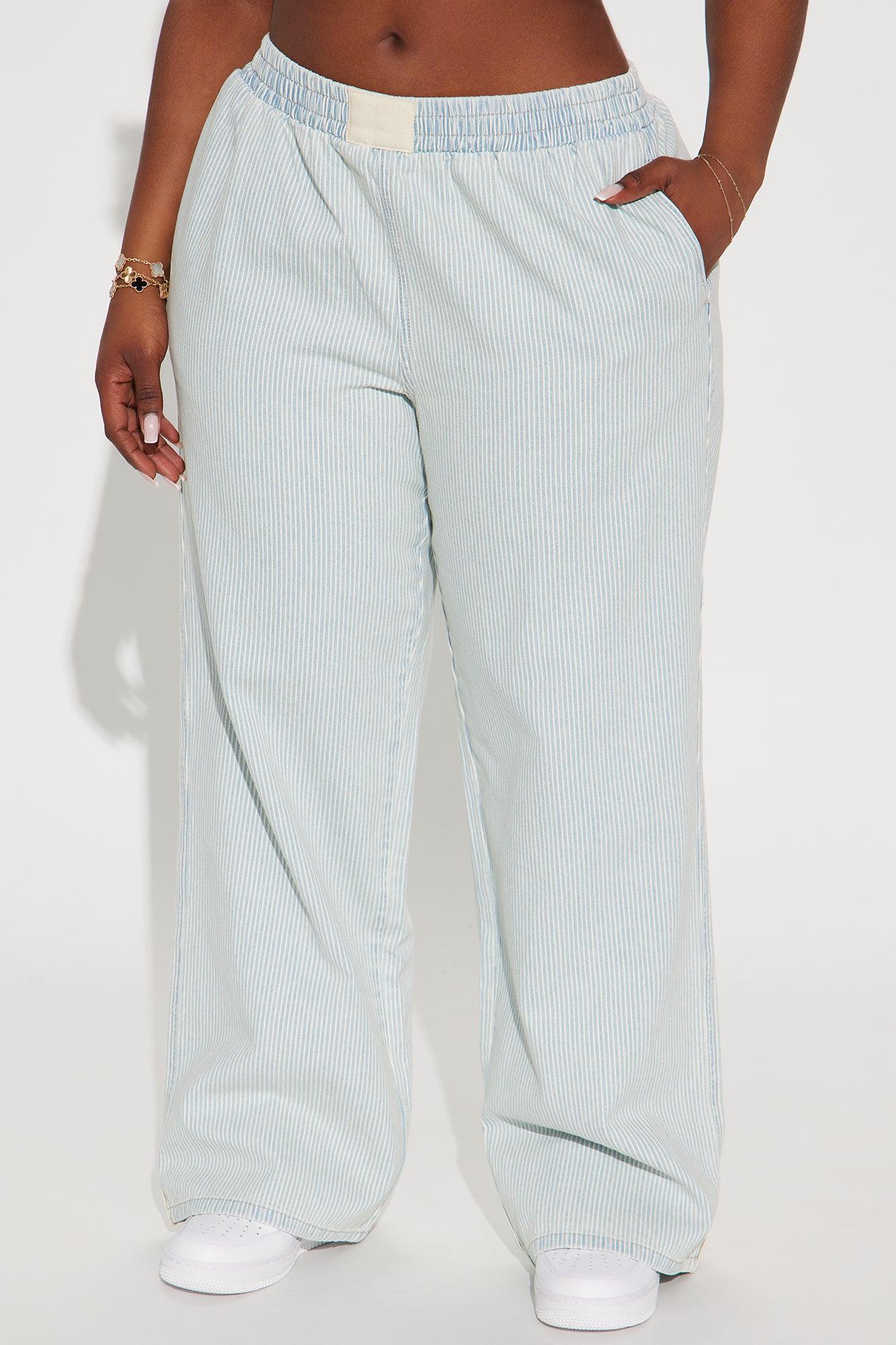 On My Way Out Baggy Relaxed Jeans - Light Wash Product Image