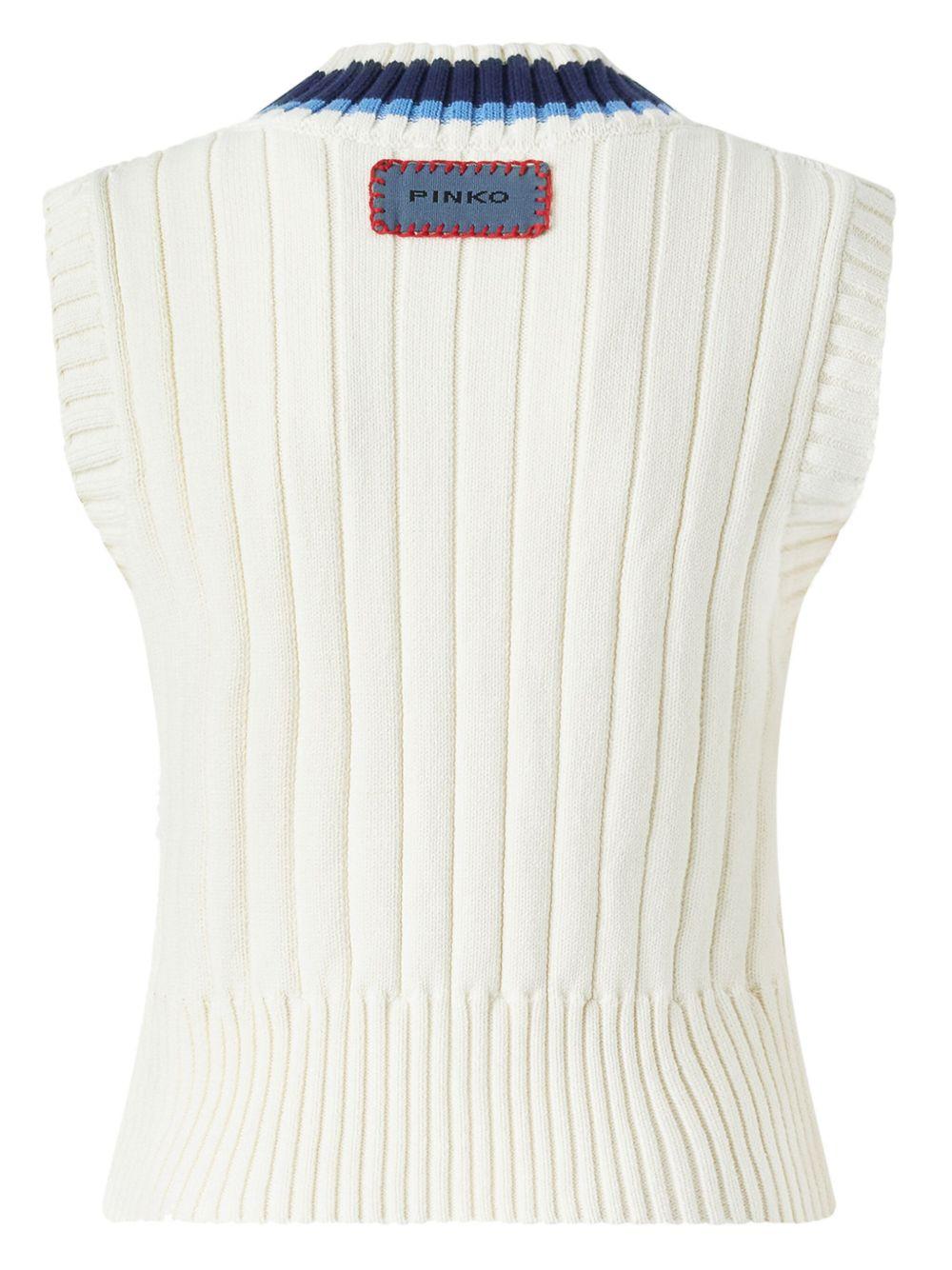 embroidered vest Product Image