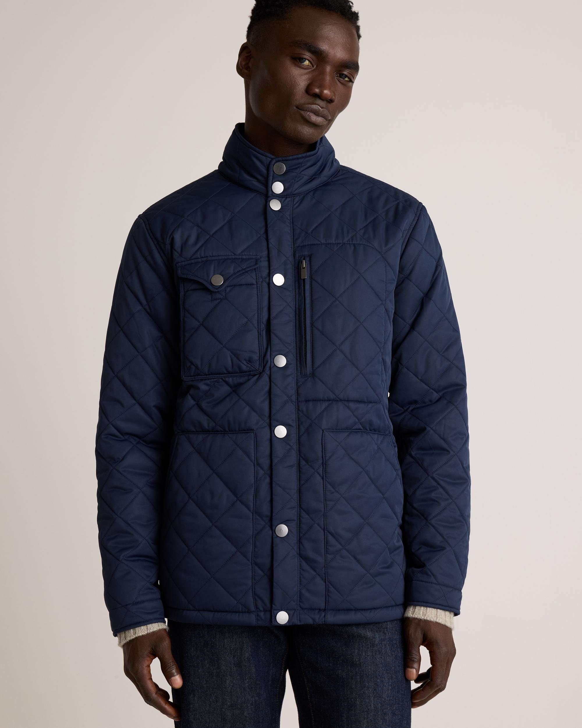 Quince | Men's Featherless Quilted Utility Jacket Nylon Product Image