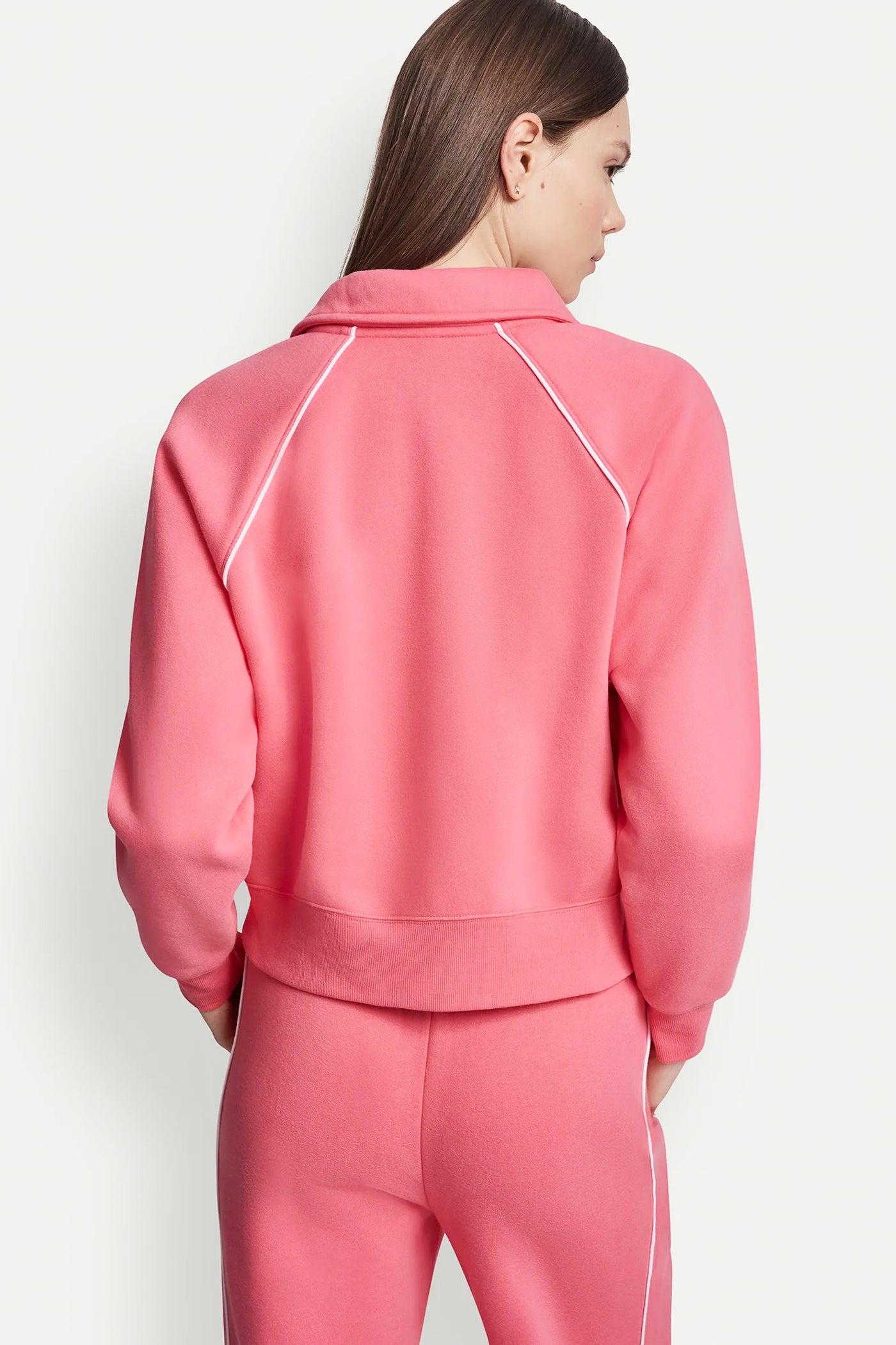 PIPED LOGO POLO SWEATSHIRT Product Image