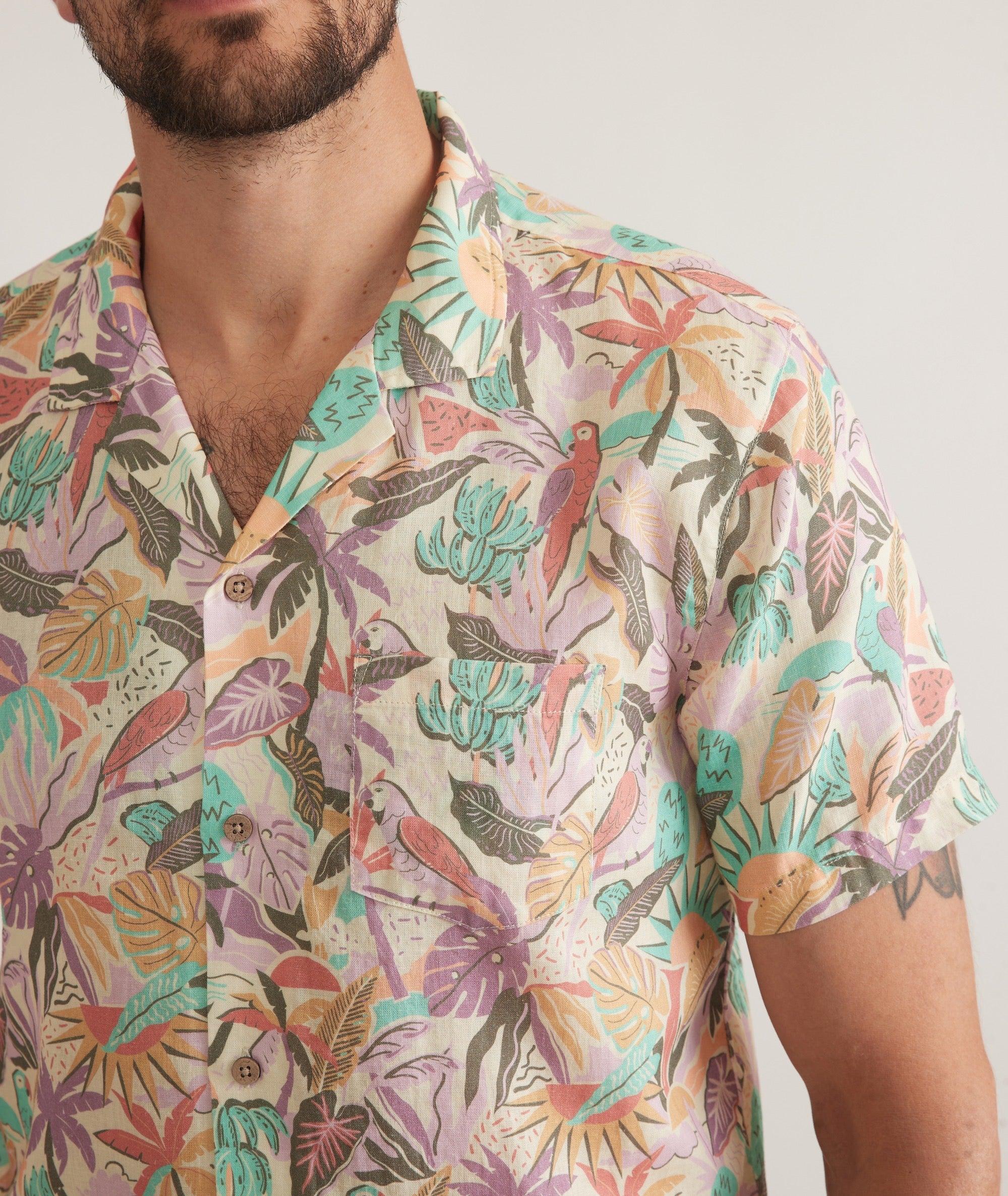 TENCEL Linen Resort Shirt Product Image