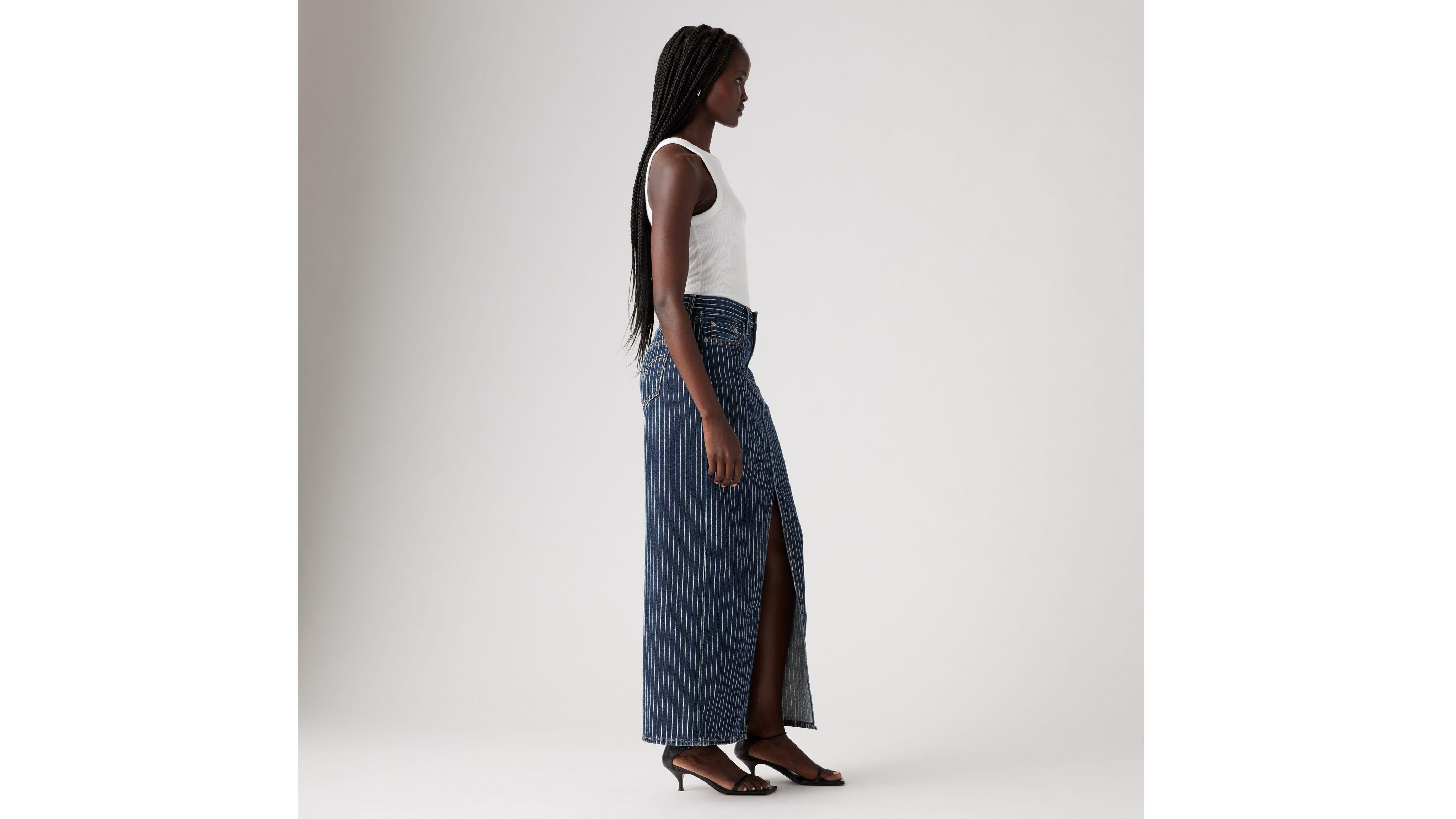 Ankle Column Corduroy Skirt Product Image