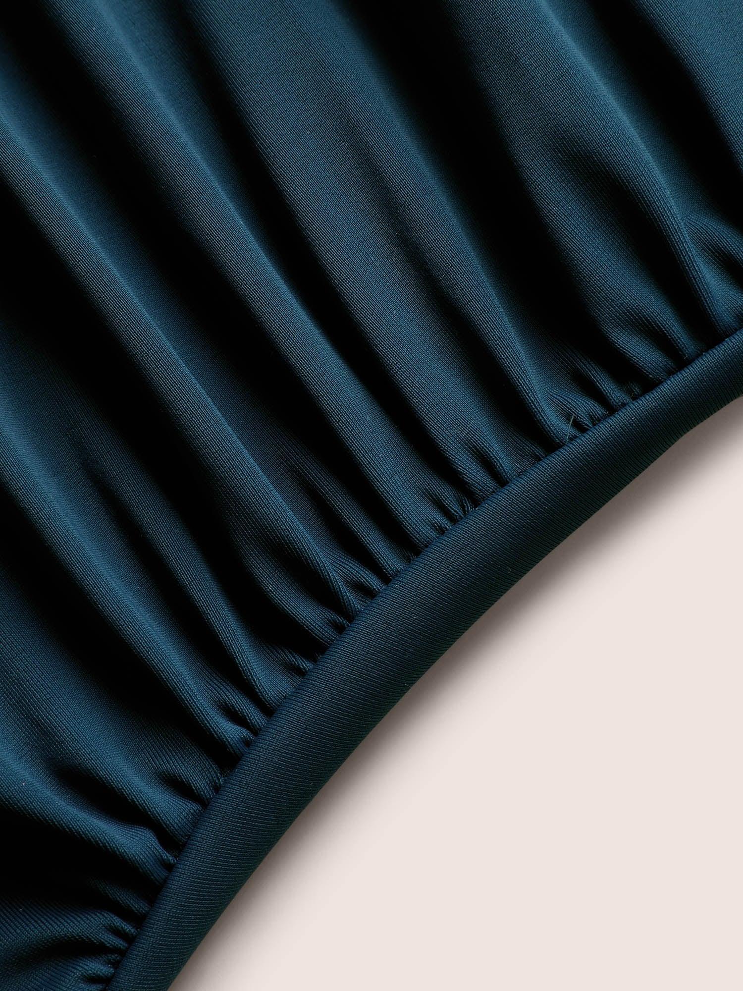 Floral Print Tiered Ruffles One Piece Swimsuit Female Product Image