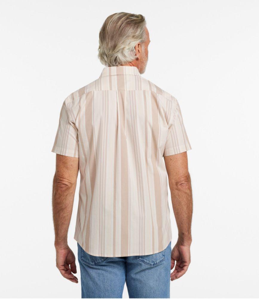 Men's Signature Stretch Poplin Shirt, Short-Sleeve, Slim Fit Product Image