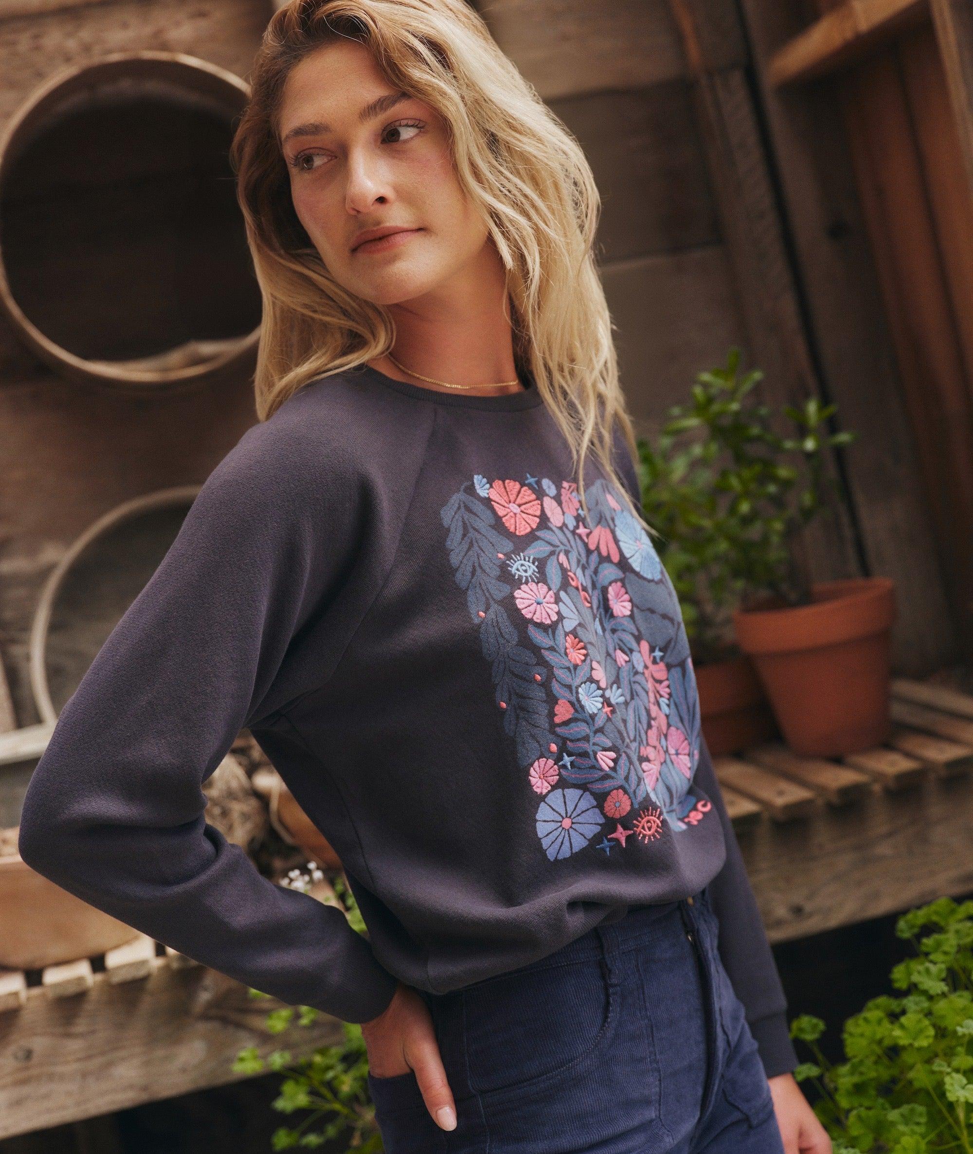 Vintage Terry Graphic Sweatshirt Product Image