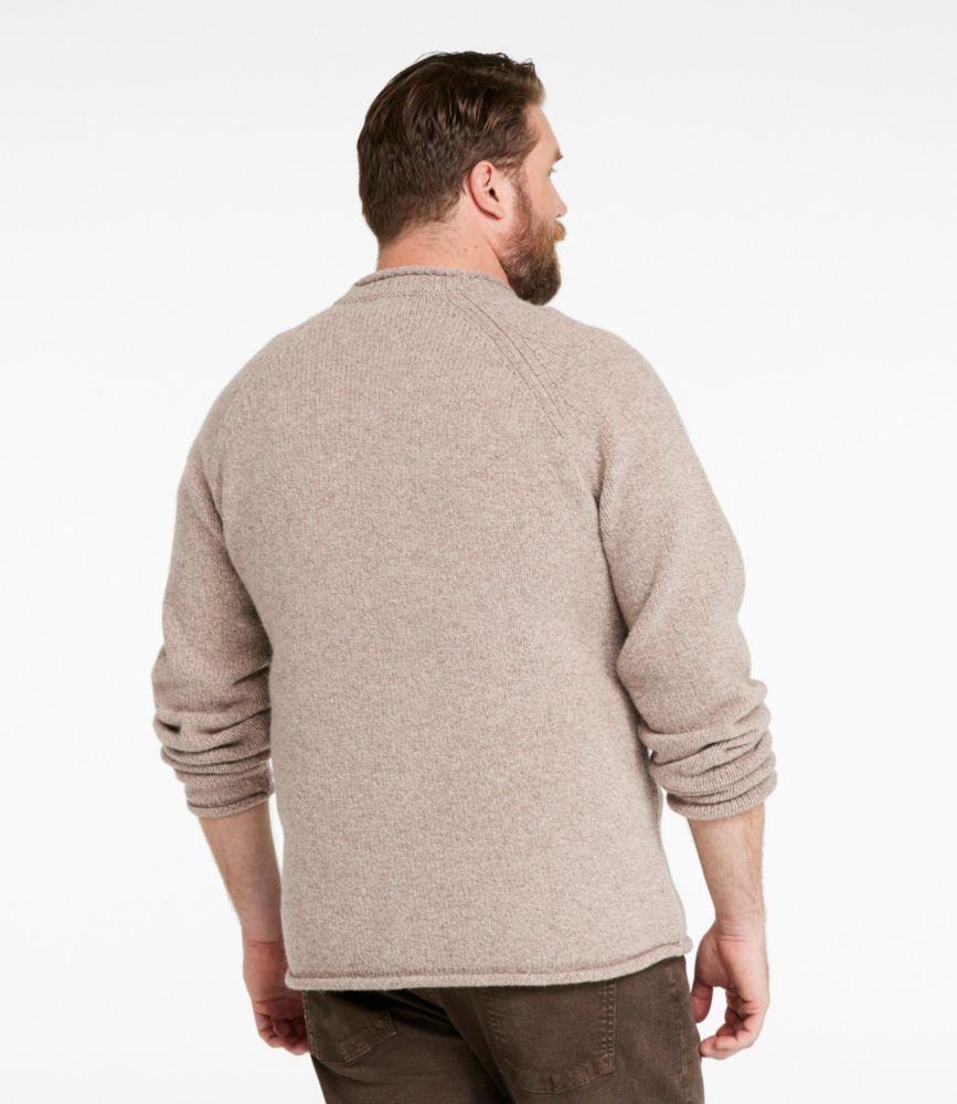 Men's Bean's Classic Ragg Wool Sweater, Rollneck Product Image