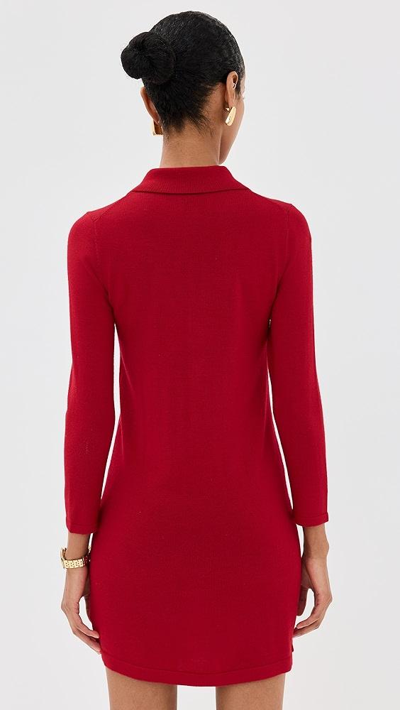 Reformation Luell Regenerative Merino Polo Mini Dress | Shopbop Product Image