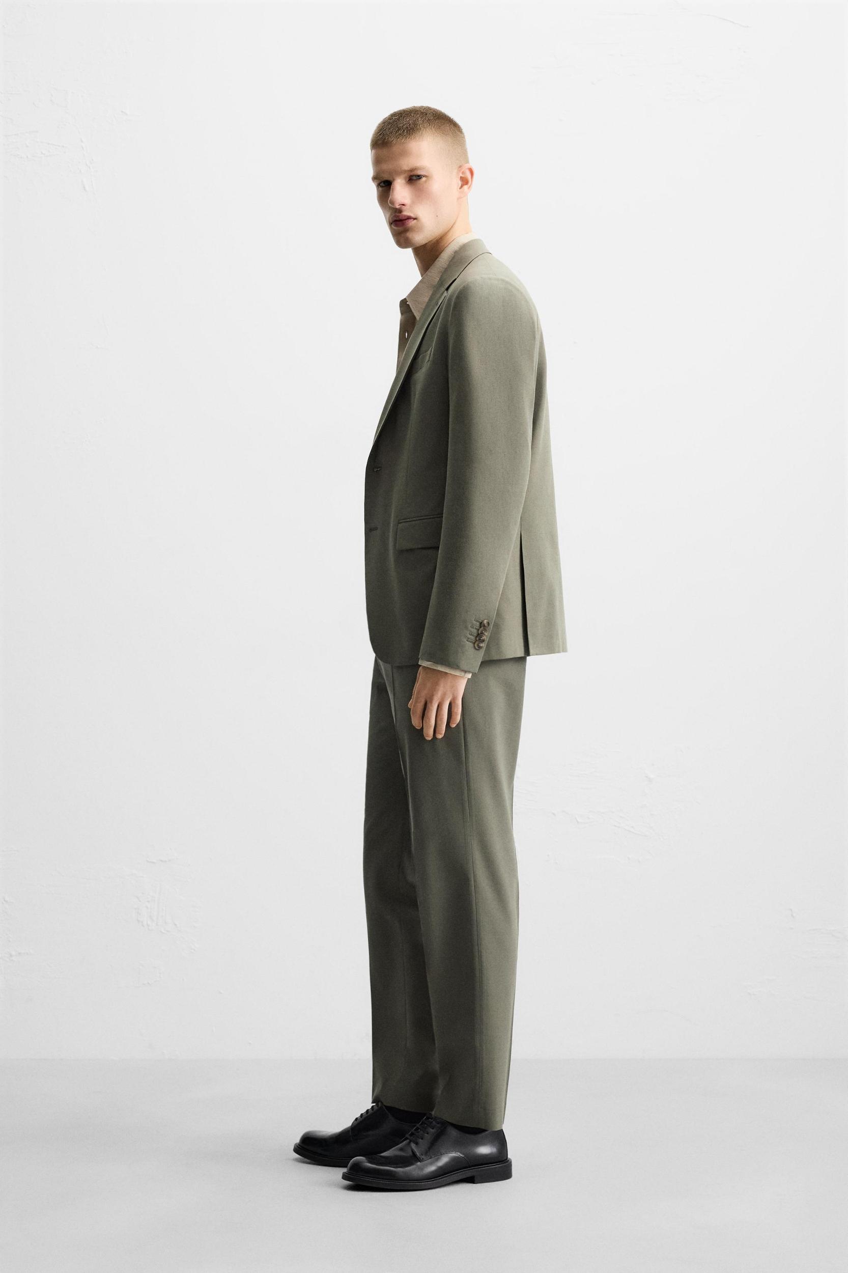 WOOL SUIT PANTS Product Image