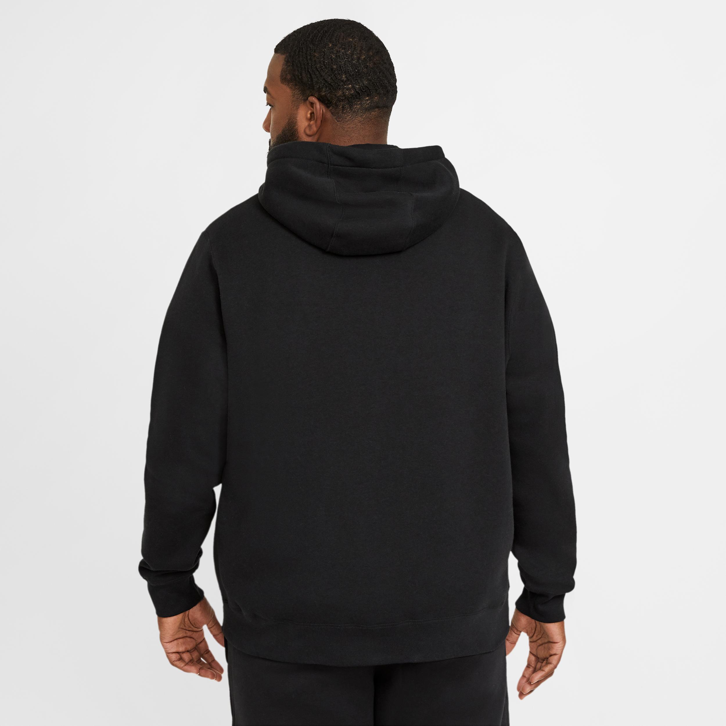Mens Nike Sportswear Club Fleece Full-Zip Hoodie | BV2645-010 Product Image