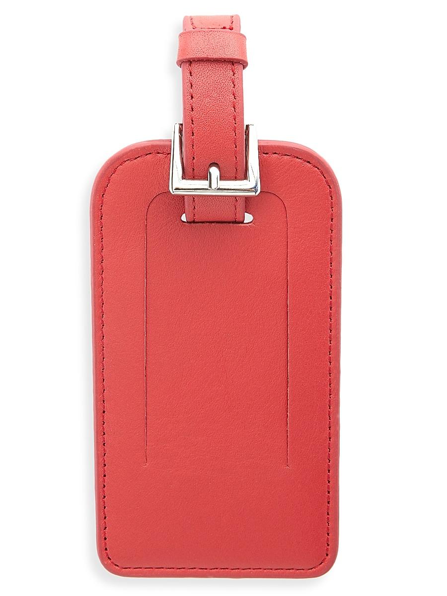 Womens Leather Luggage Tag Product Image