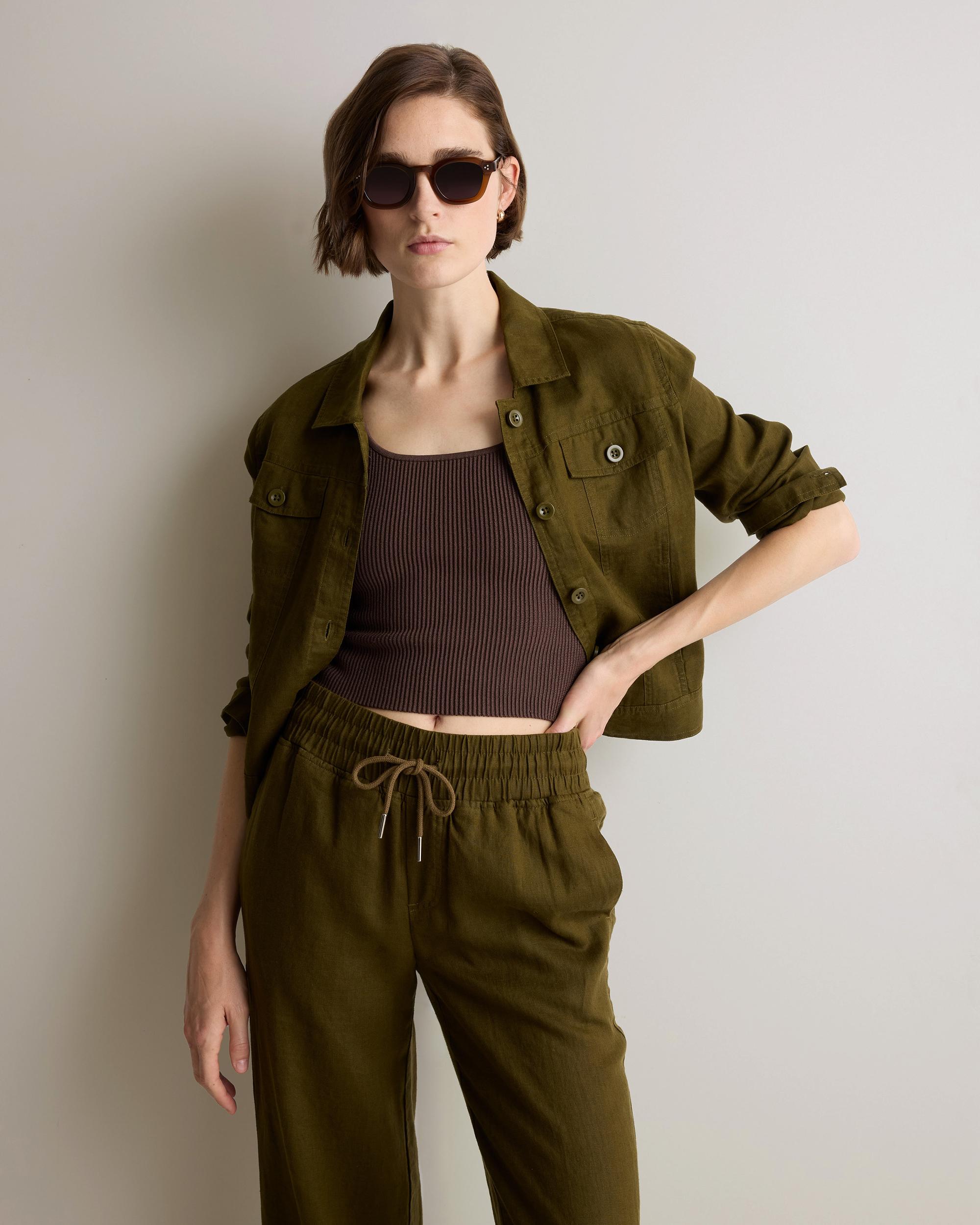 Quince | Women's 100% European Linen Jacket Product Image