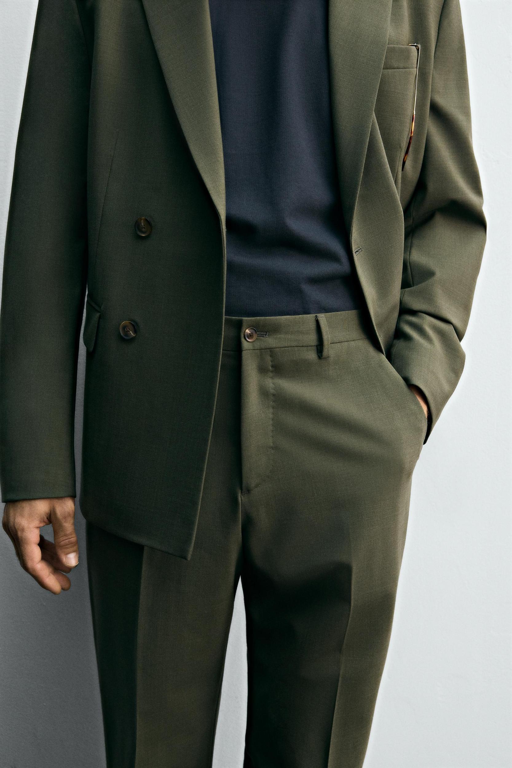 WOOL SUIT PANTS Product Image