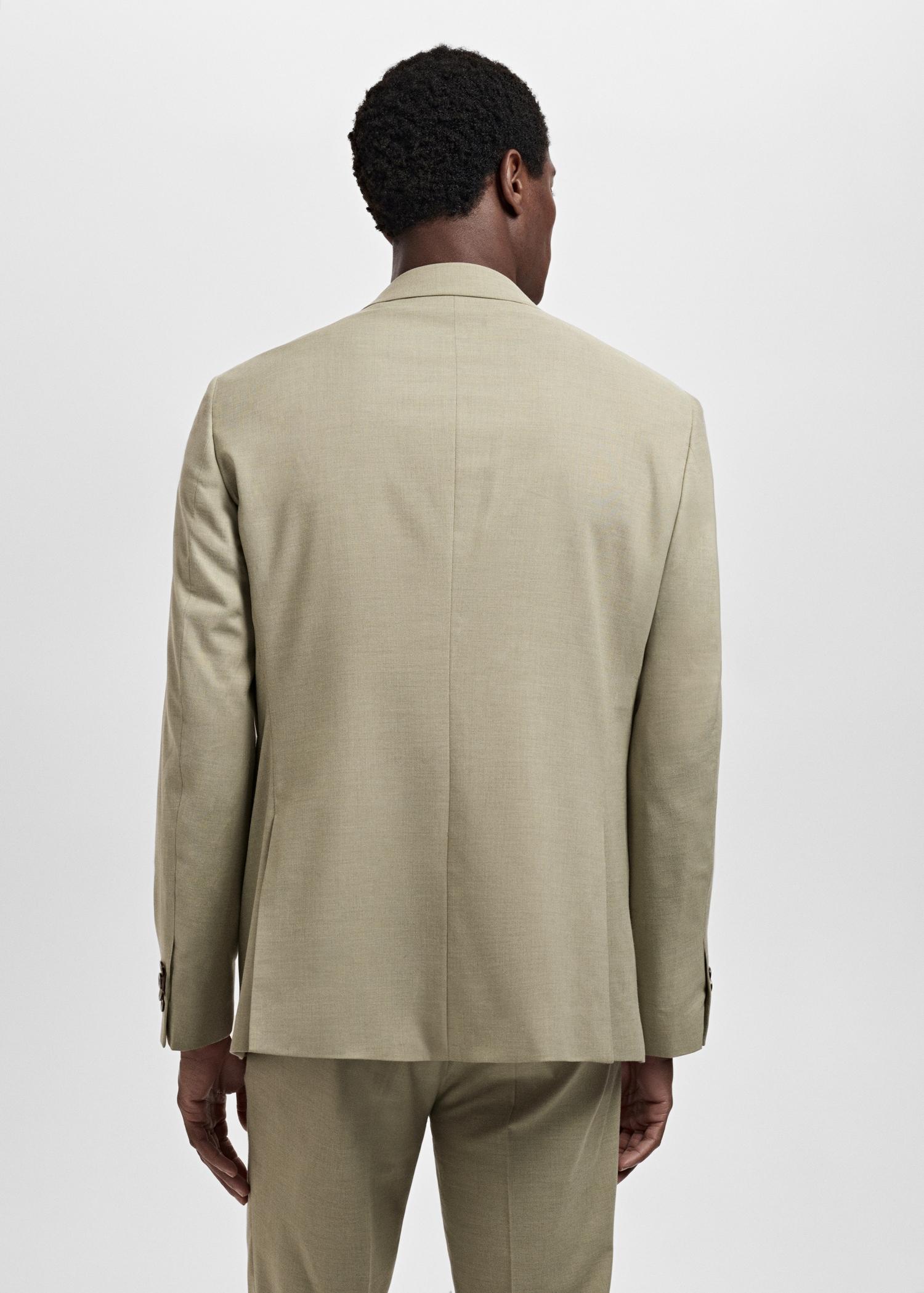 Milan slim-fit suit blazer - Men | MANGO USA Product Image