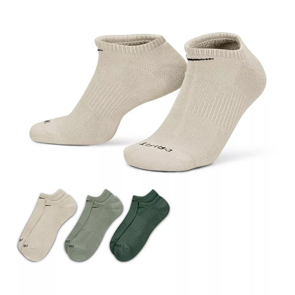 Nike Unisex Everyday Plus Cushion Training No-Show Socks (3 Pairs) | SX6889-996 Product Image