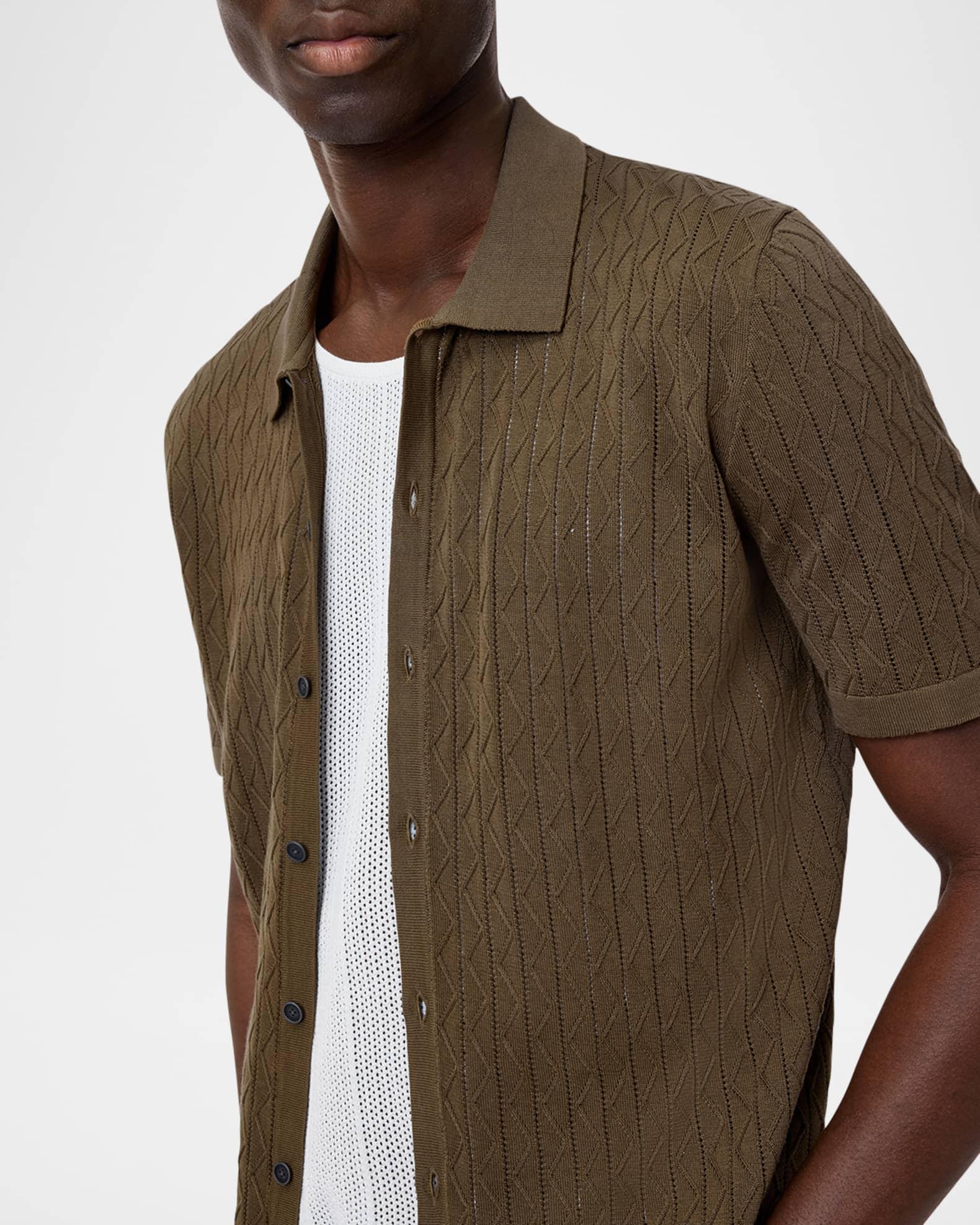 Men's Moore Button-Down Summer Sweater Shirt Product Image