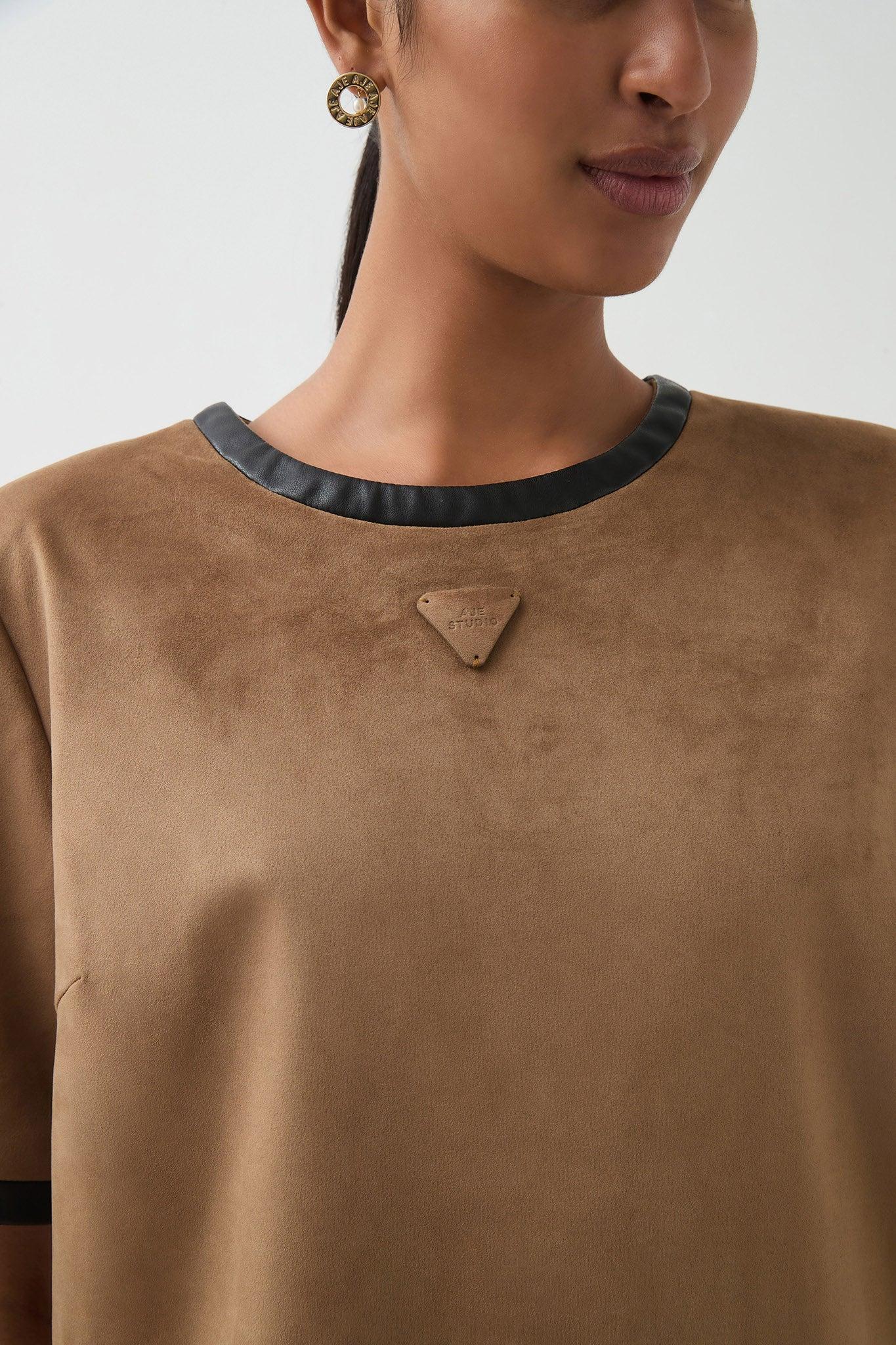 Calyx Vegan Suede Dress Product Image