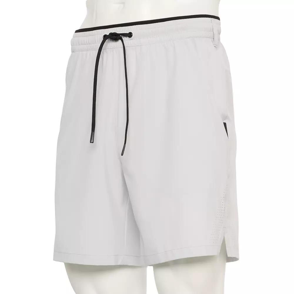 Men's Tek Gear® Adaptive Train Shorts, Size: Large, Primer Gray Product Image