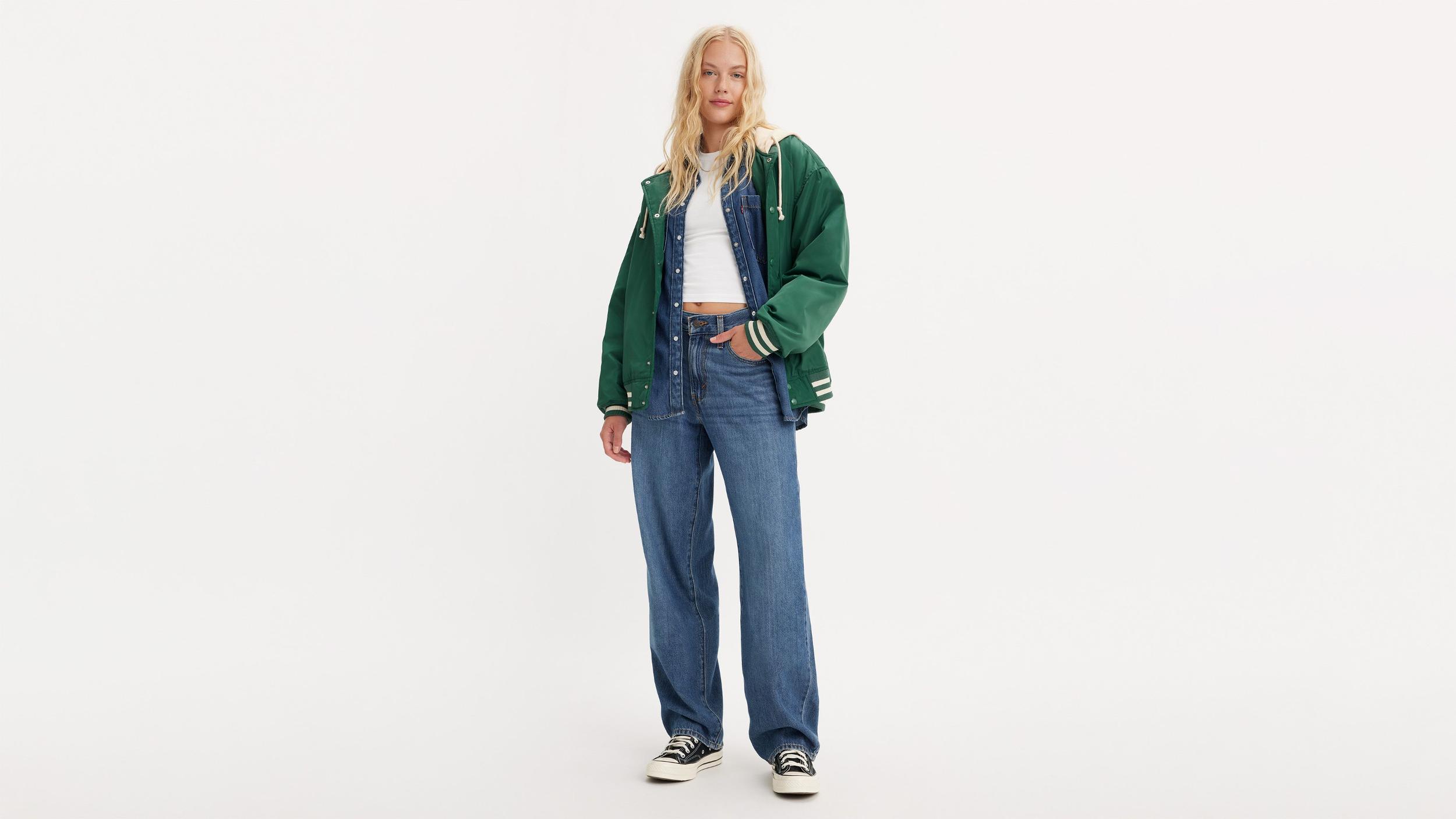 Baggy Dad Corduroy Women's Pants Product Image